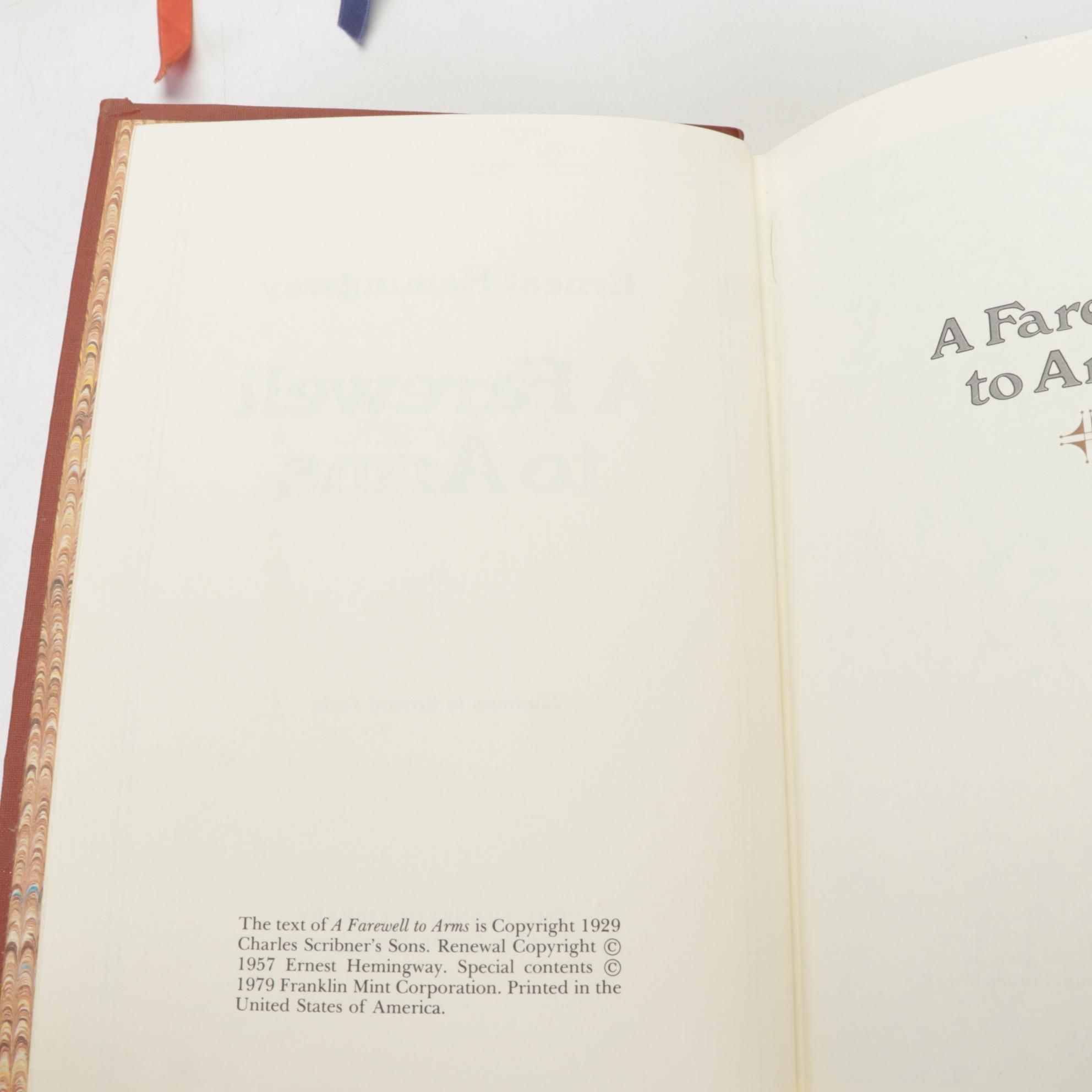 Franklin Library Classics Featuring Hemingway, Chekhov, and Ibsen