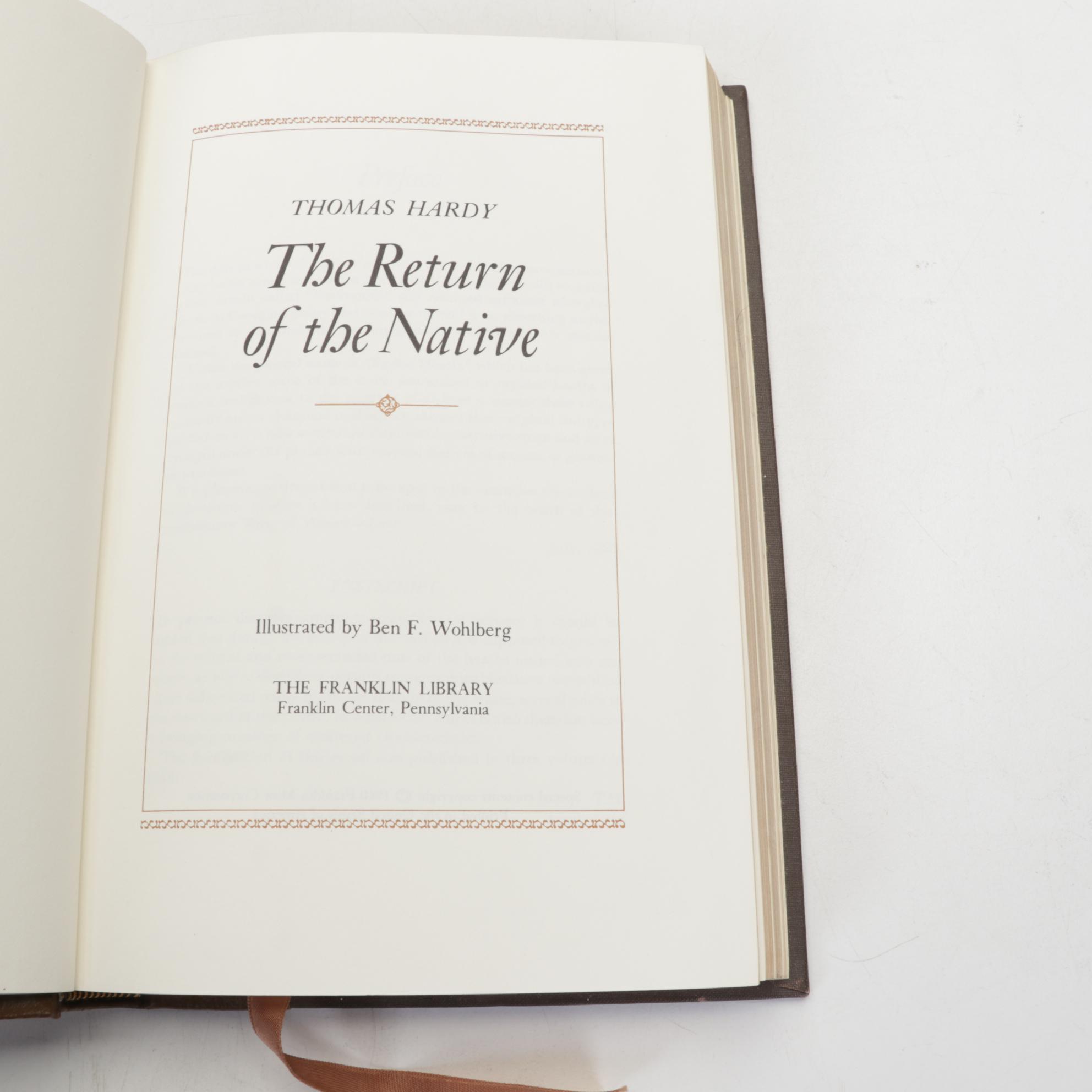 Franklin Library Classics Featuring Hemingway, Chekhov, and Ibsen