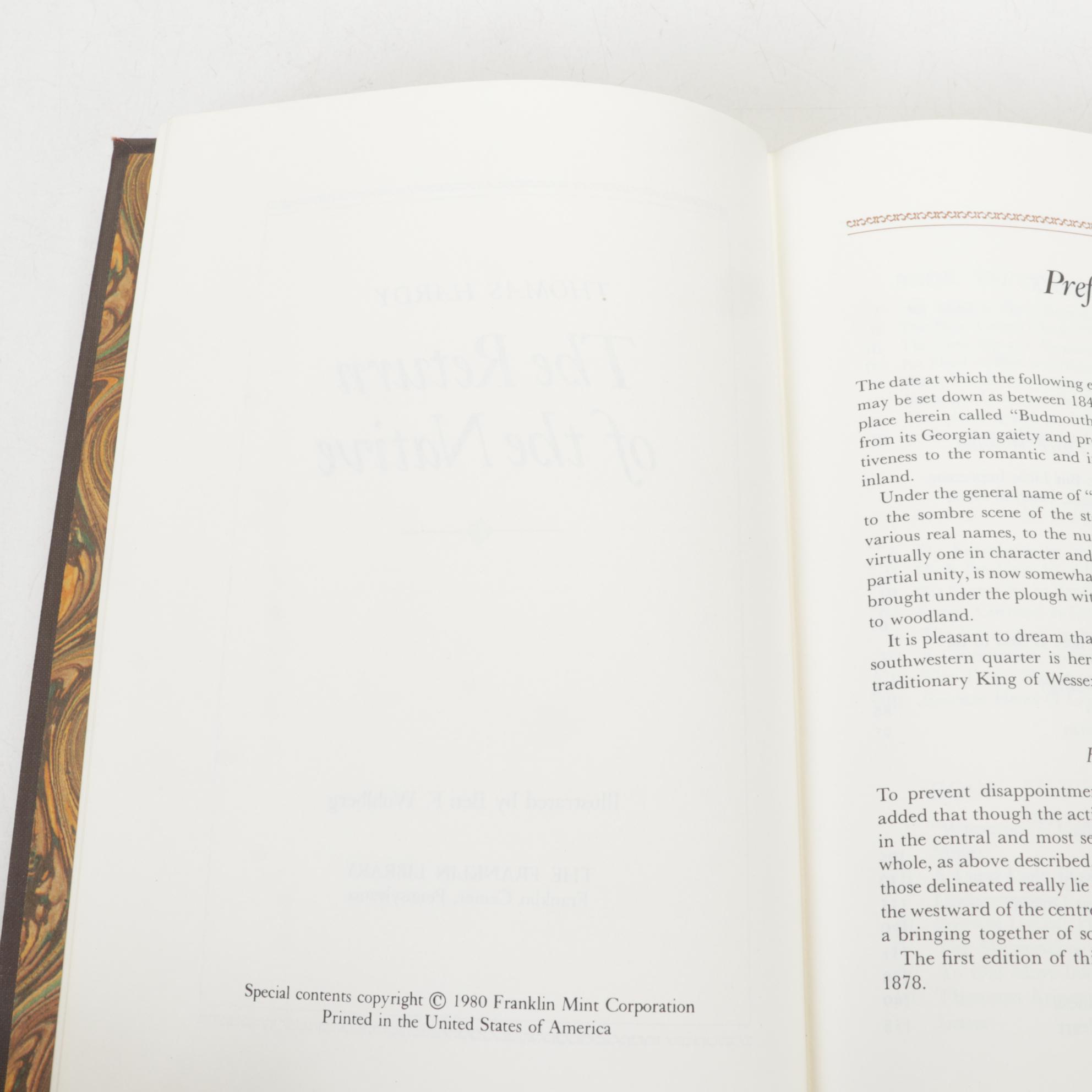 Franklin Library Classics Featuring Hemingway, Chekhov, and Ibsen