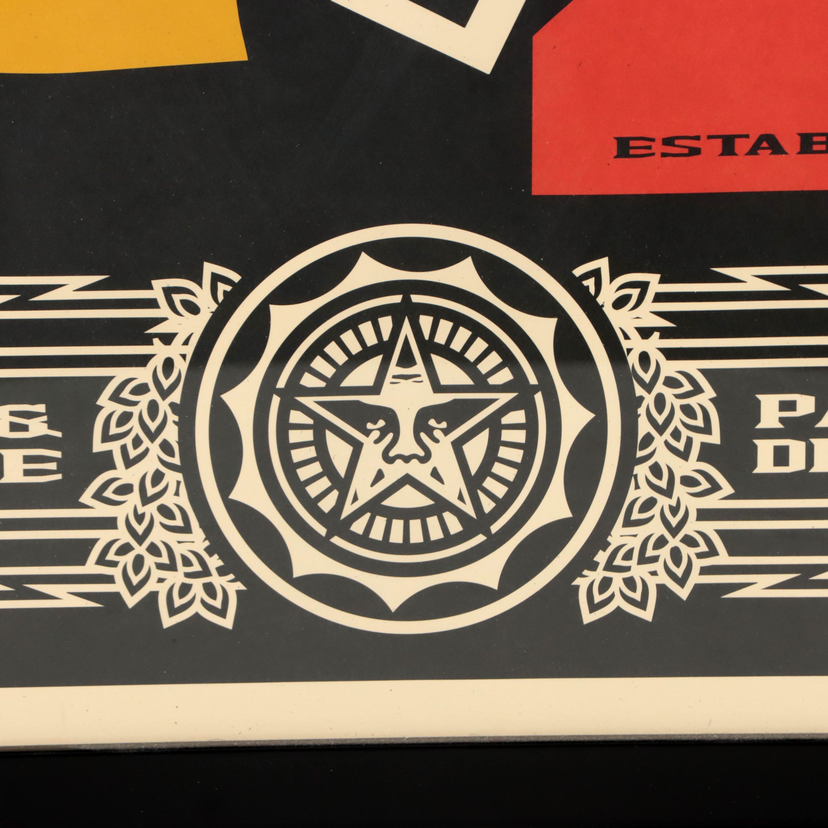 Shepard Fairey Offset Print "Stay Up Girl," 2020