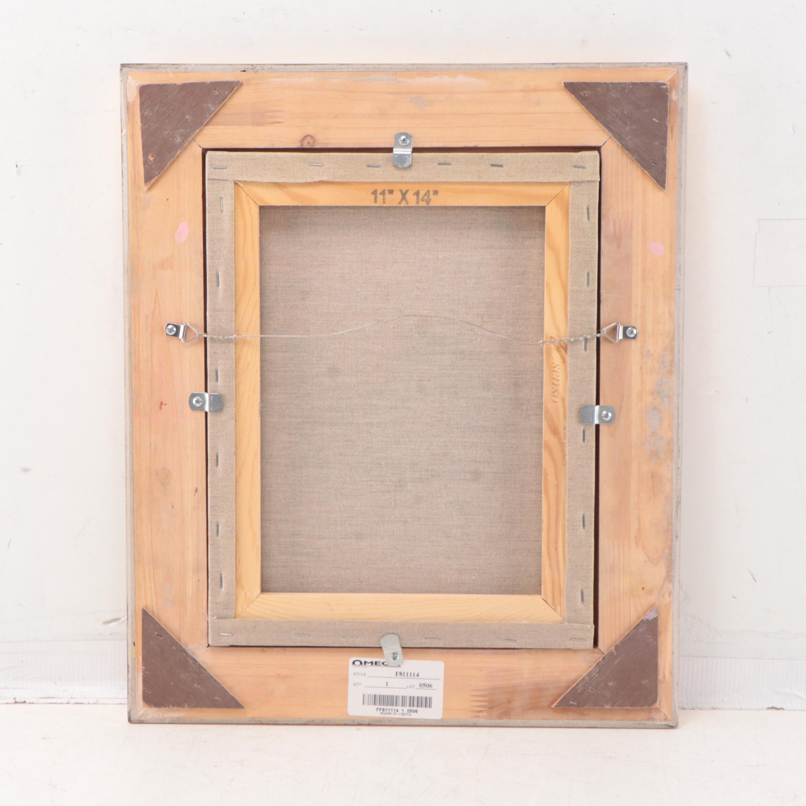 Jerry Points Floral Still Life Oil Painting