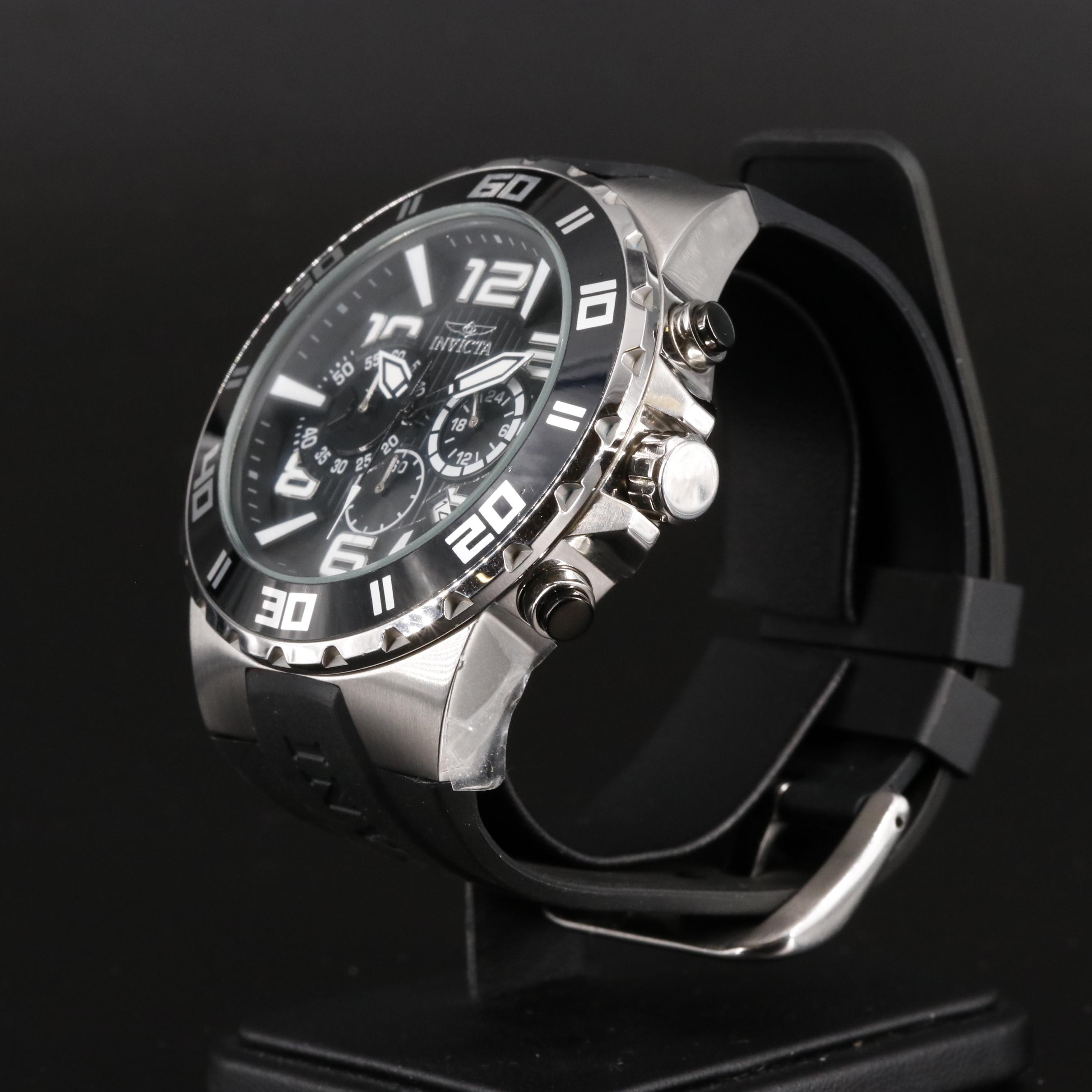 Invicta Pro Diver Stainless Steel Quartz Watch