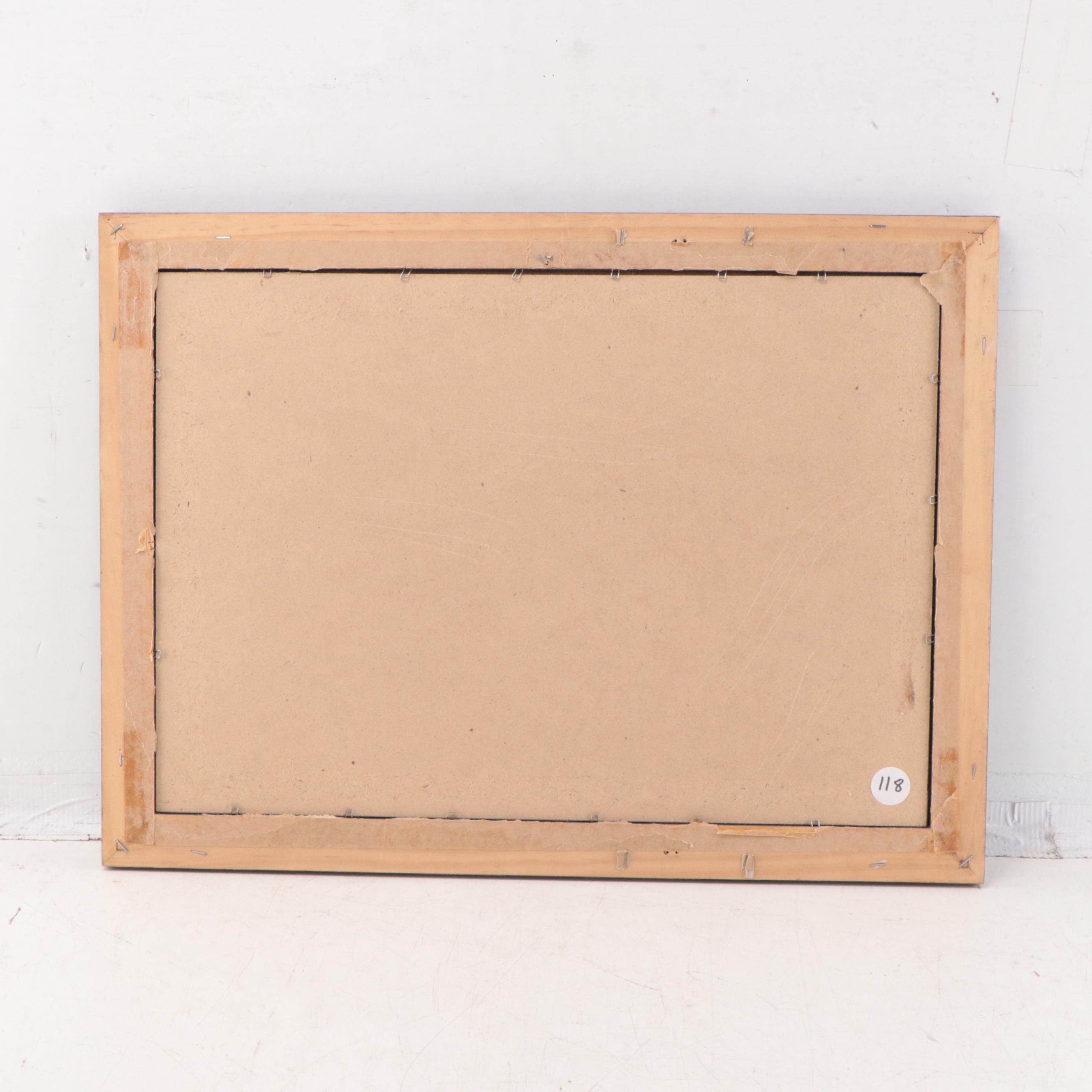 Roger Deale, Jr. Mixed Media Drawing of Animals