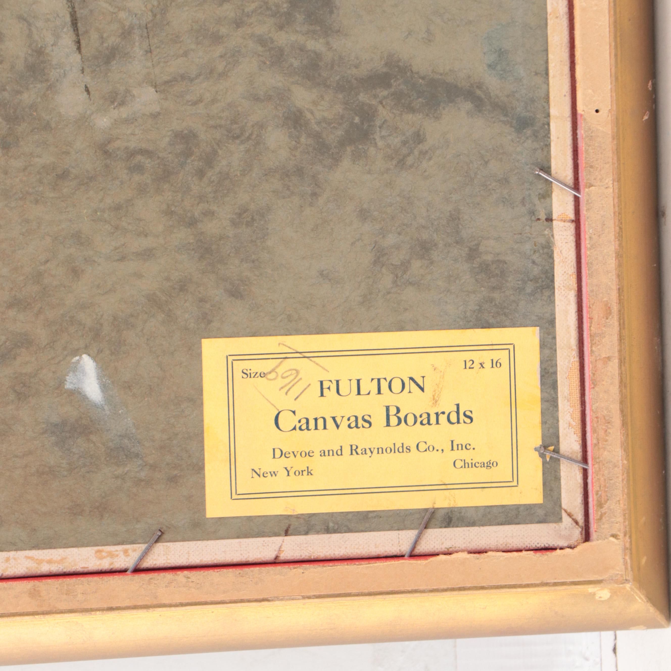 Martin Rettig Floral Still Life Oil Painting