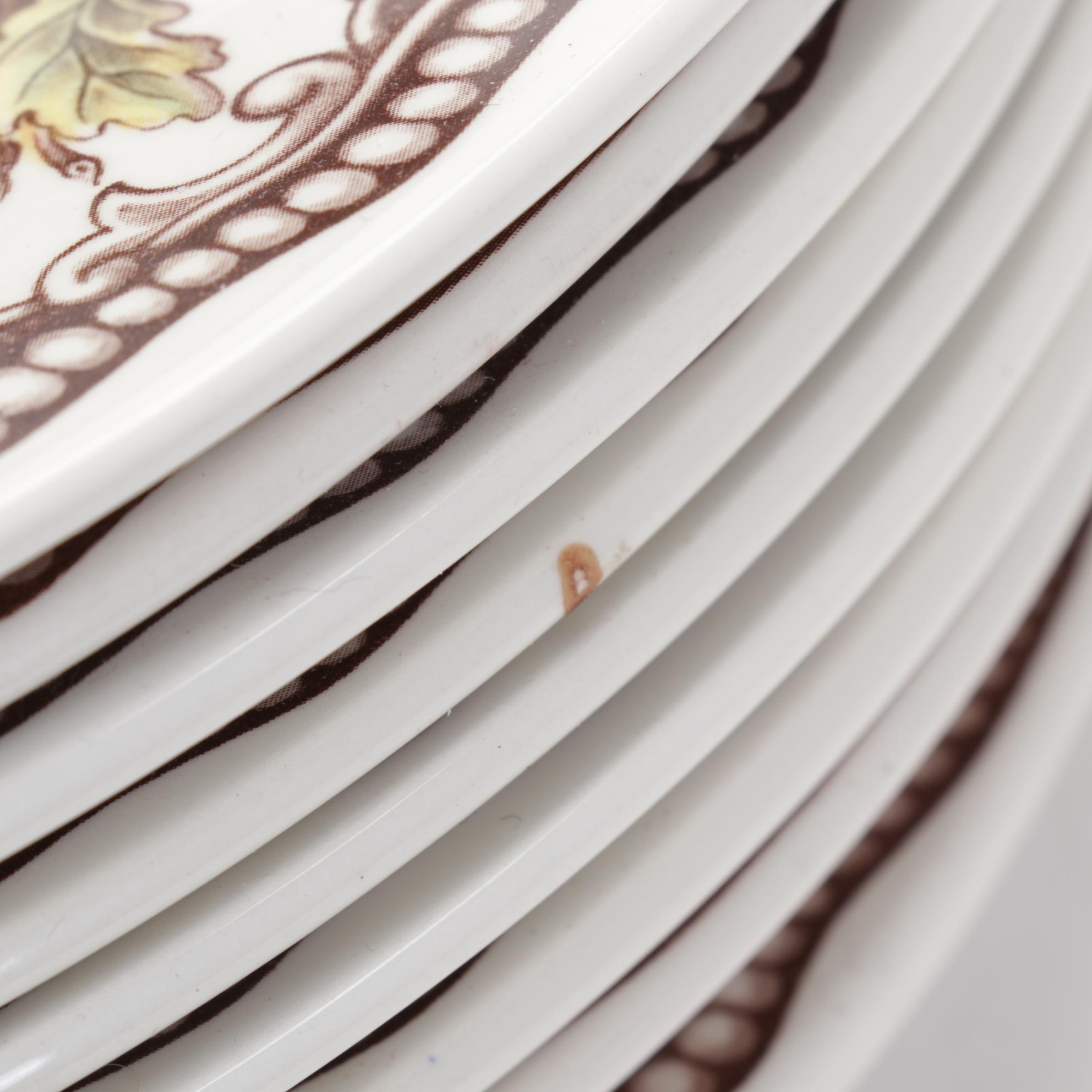 The Victorian English Pottery "Homeland" Dinnerware