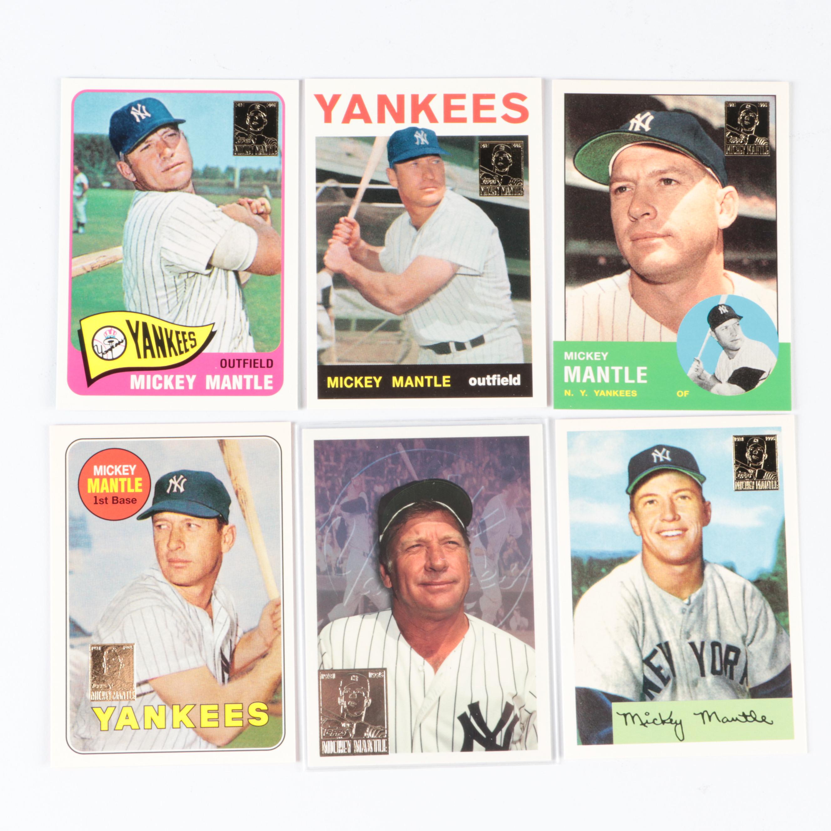1963 Topps Mickey Mantle Baseball Card with Poster and More
