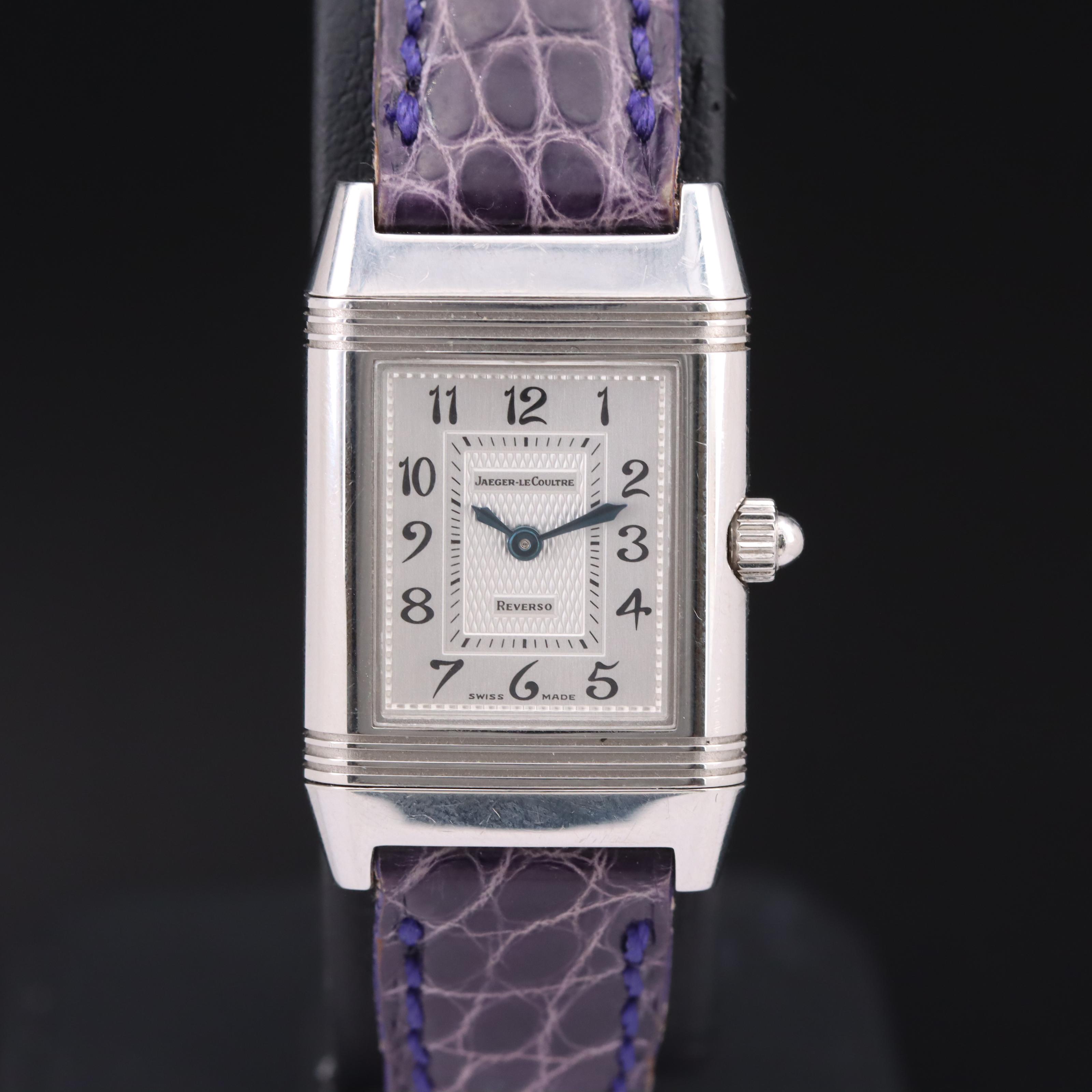 Jaeger LeCoultre Reverso Duetto Factory Diamonds Watch