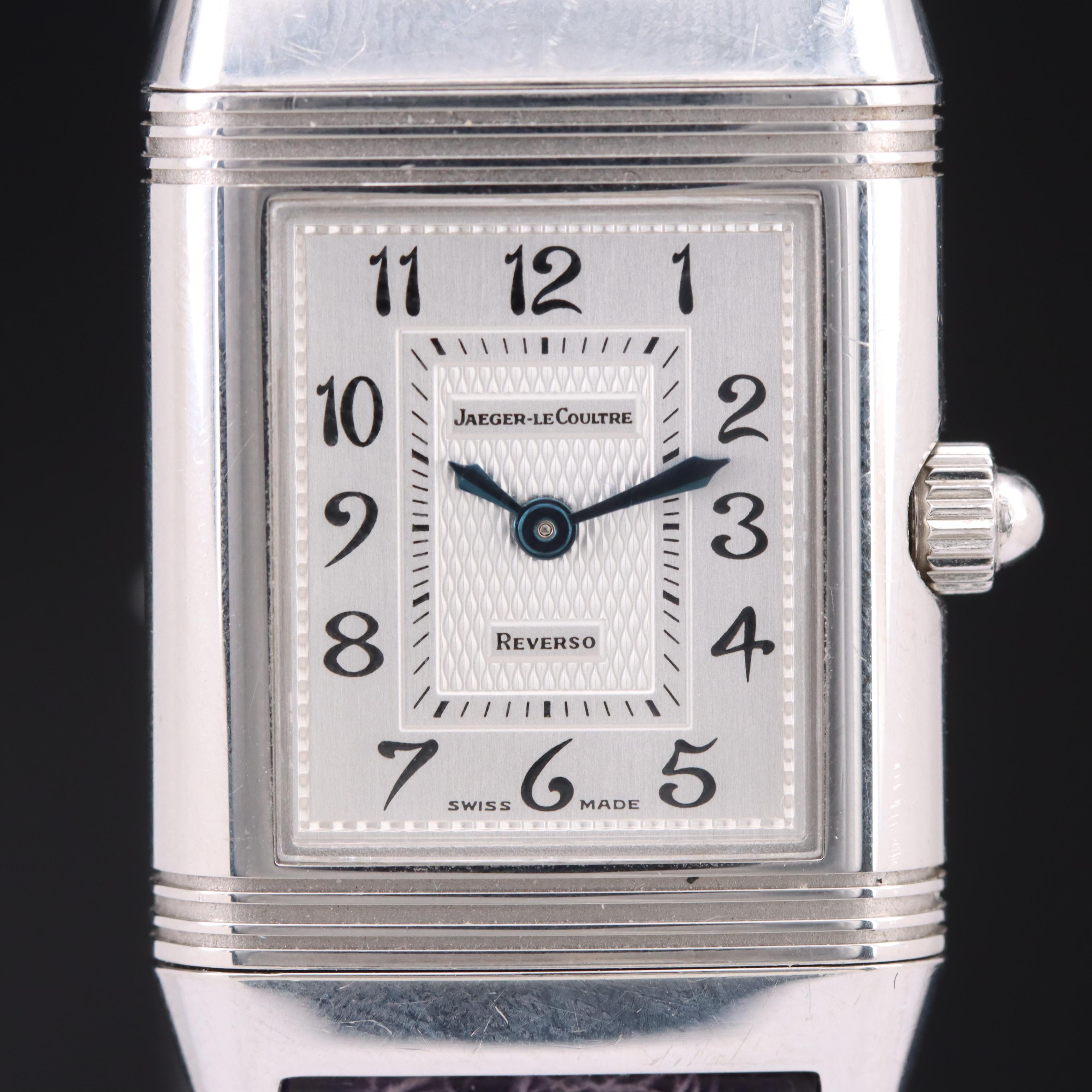 Jaeger LeCoultre Reverso Duetto Factory Diamonds Watch