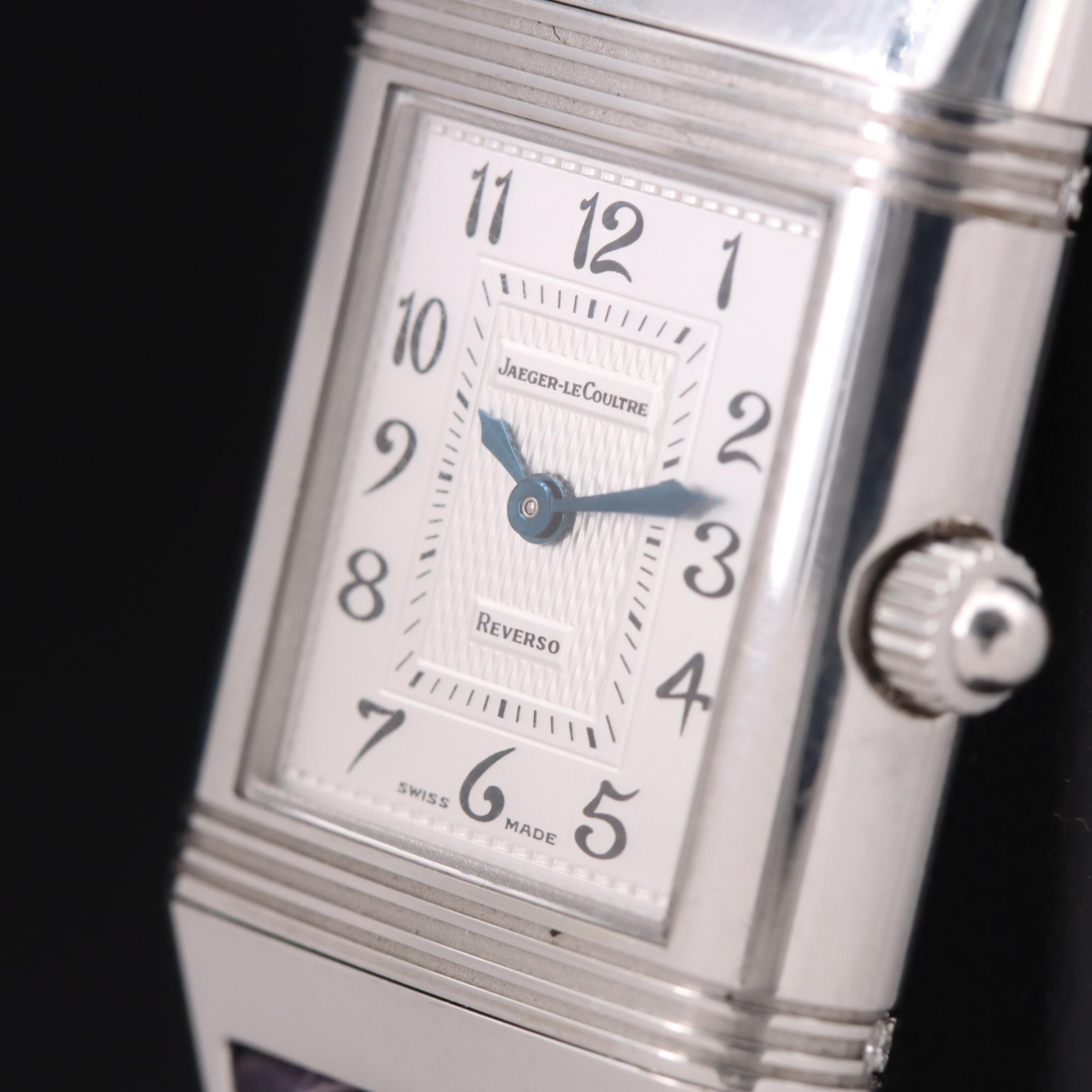 Jaeger LeCoultre Reverso Duetto Factory Diamonds Watch