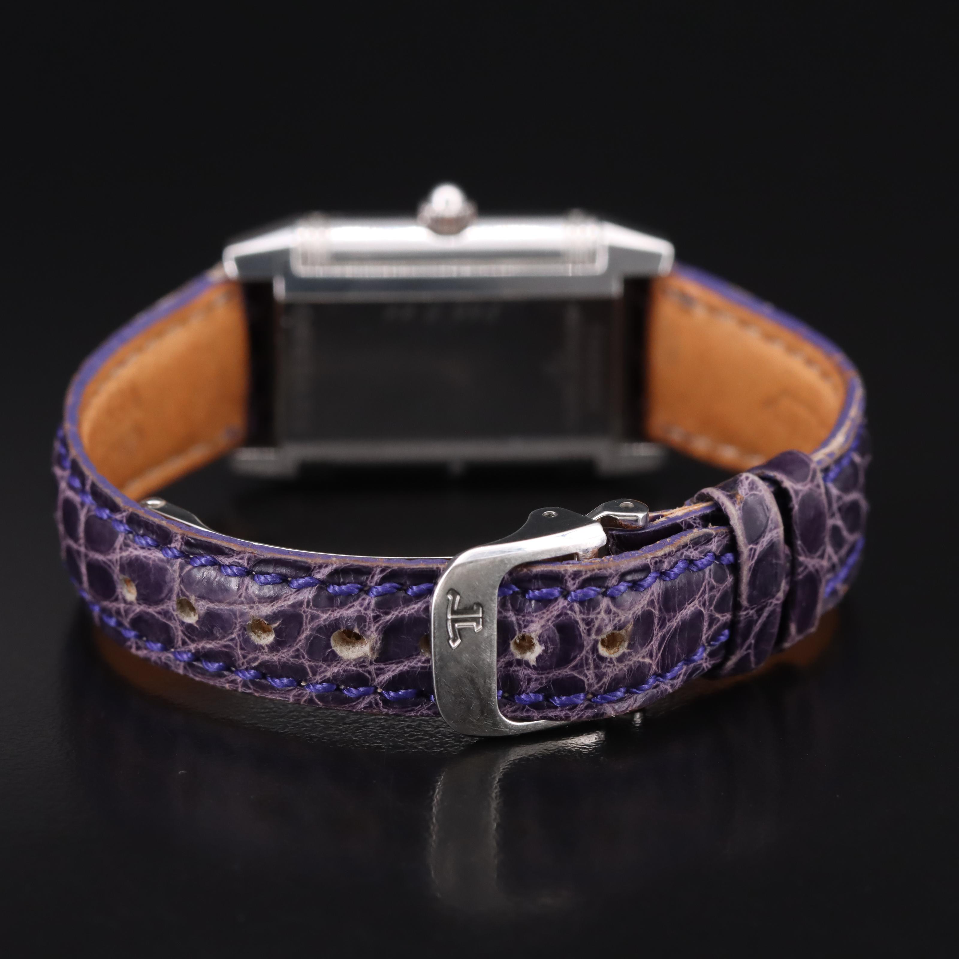 Jaeger LeCoultre Reverso Duetto Factory Diamonds Watch