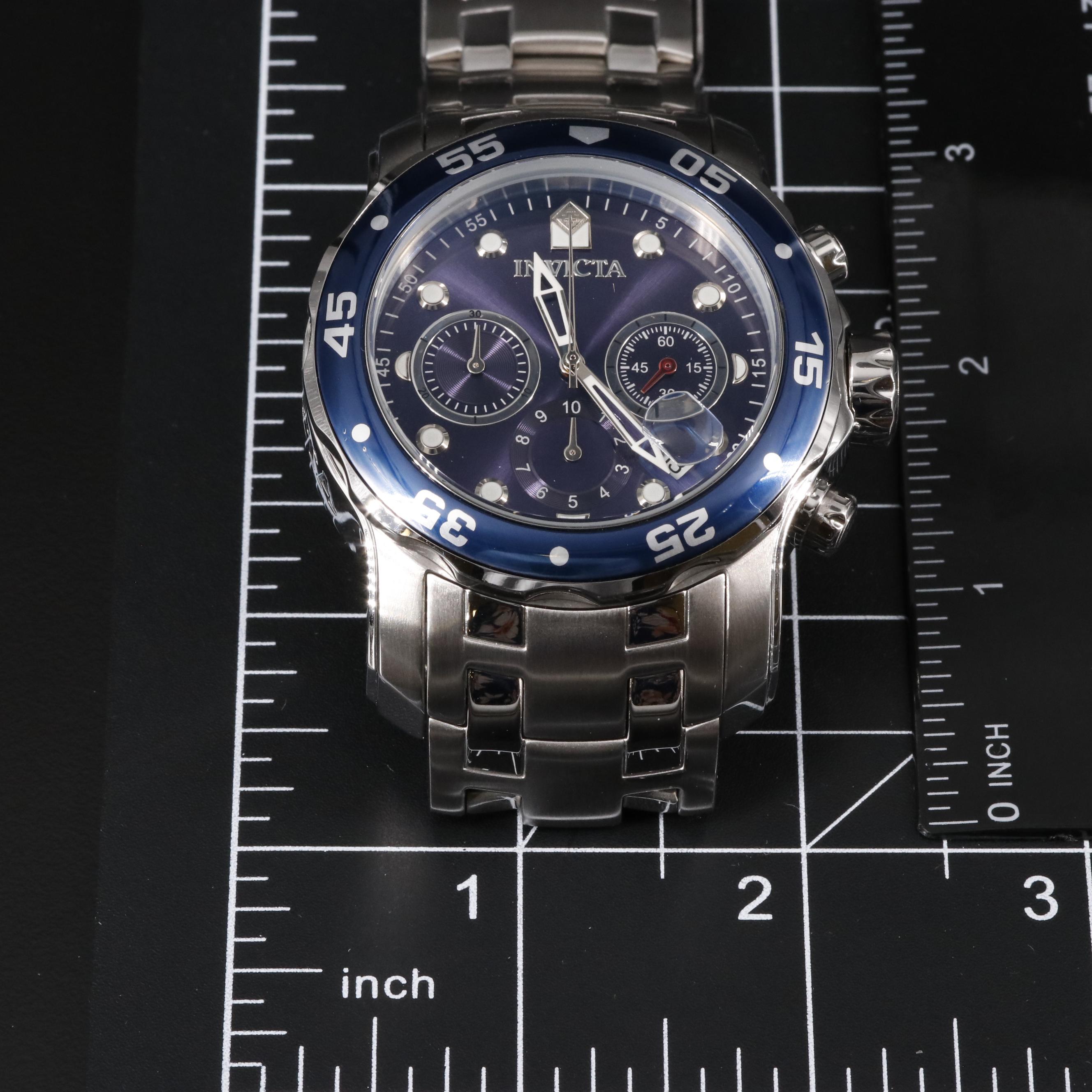 Invicta Pro Diver Stainless Steel Quartz Watch