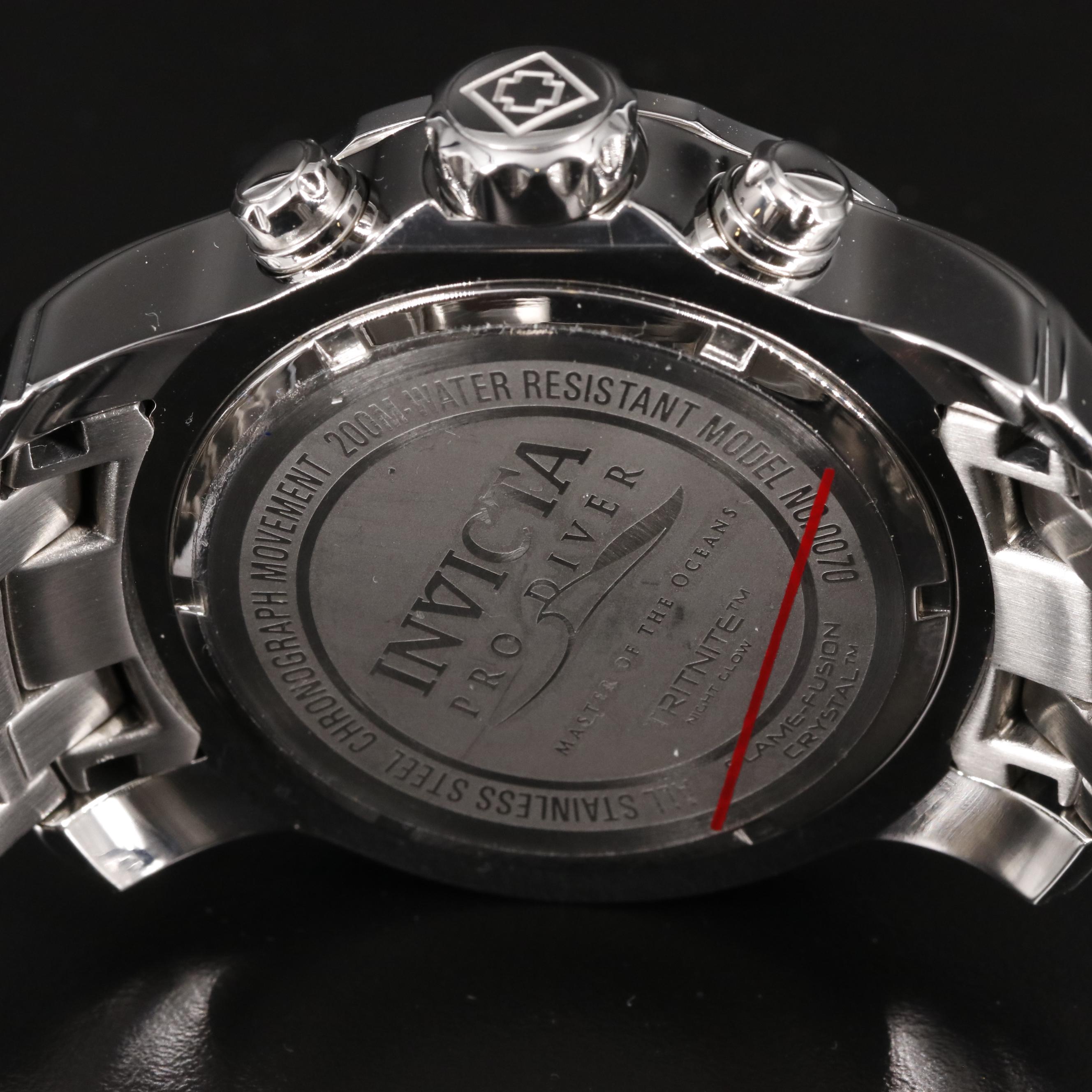 Invicta Pro Diver Stainless Steel Quartz Watch