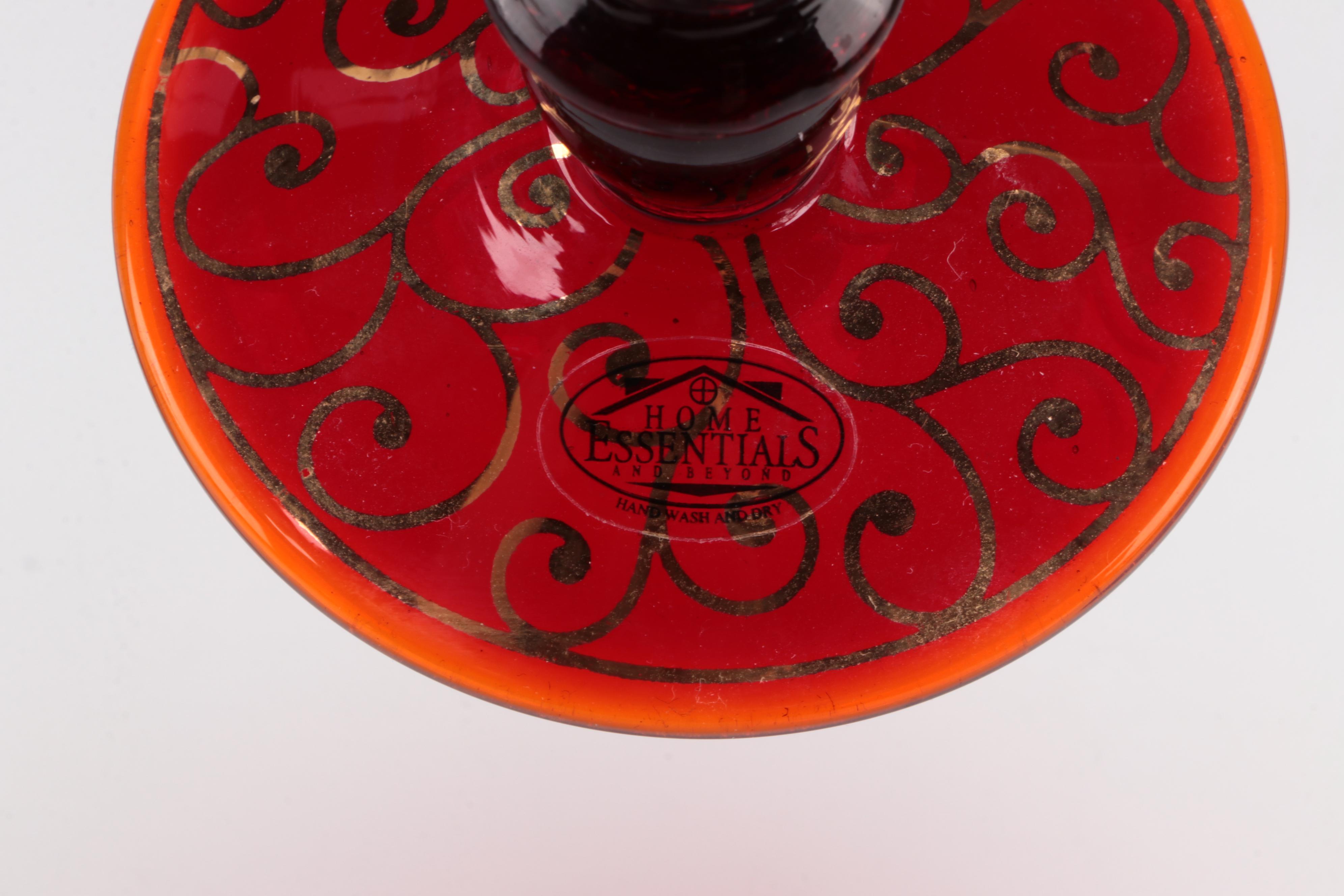 Calla Lily Shaped Glass Candlesticks and More Home Décor