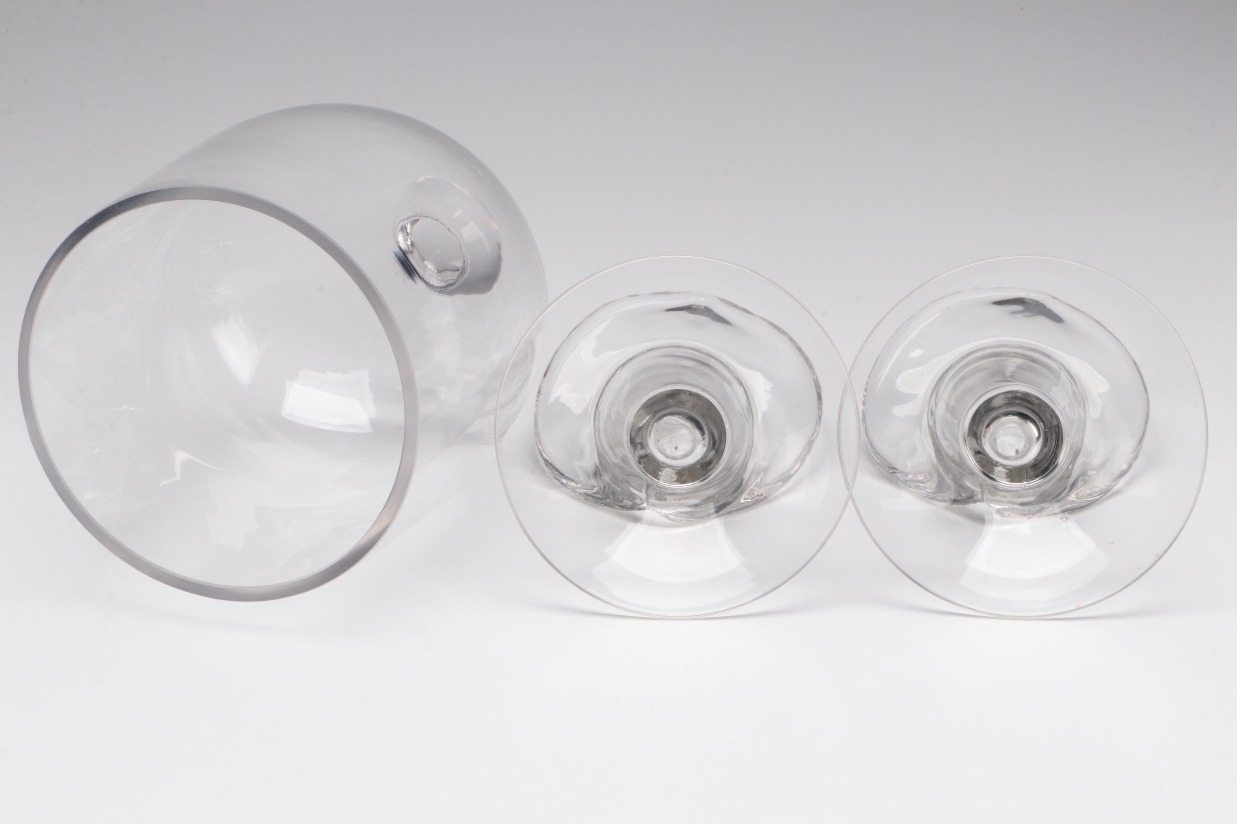 Calla Lily Shaped Glass Candlesticks and More Home Décor