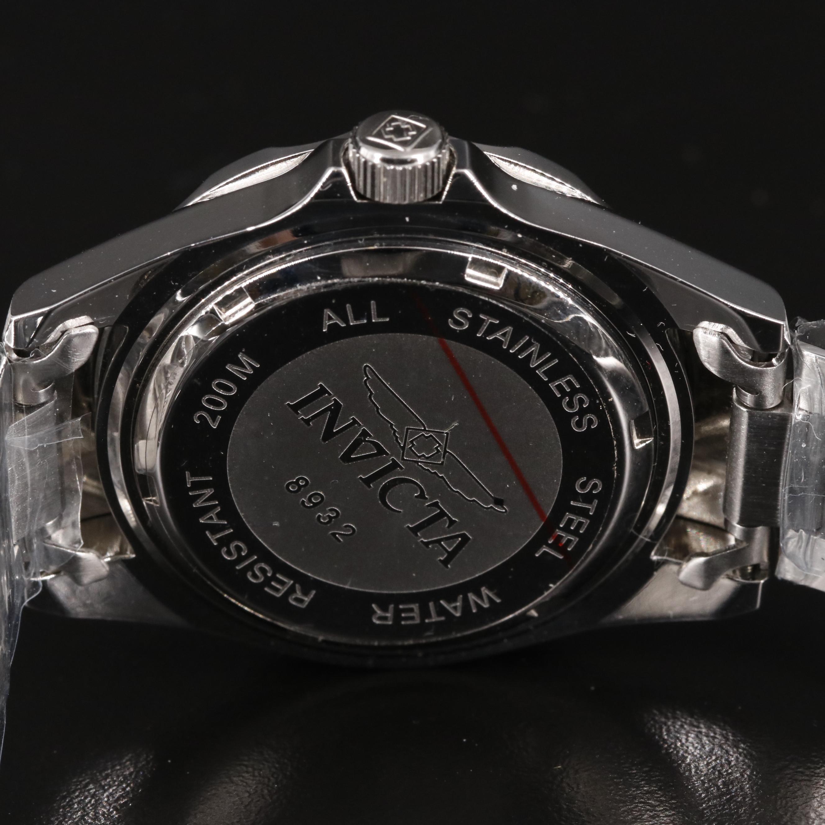 Invicta Professional Stainless Steel Quartz Watch