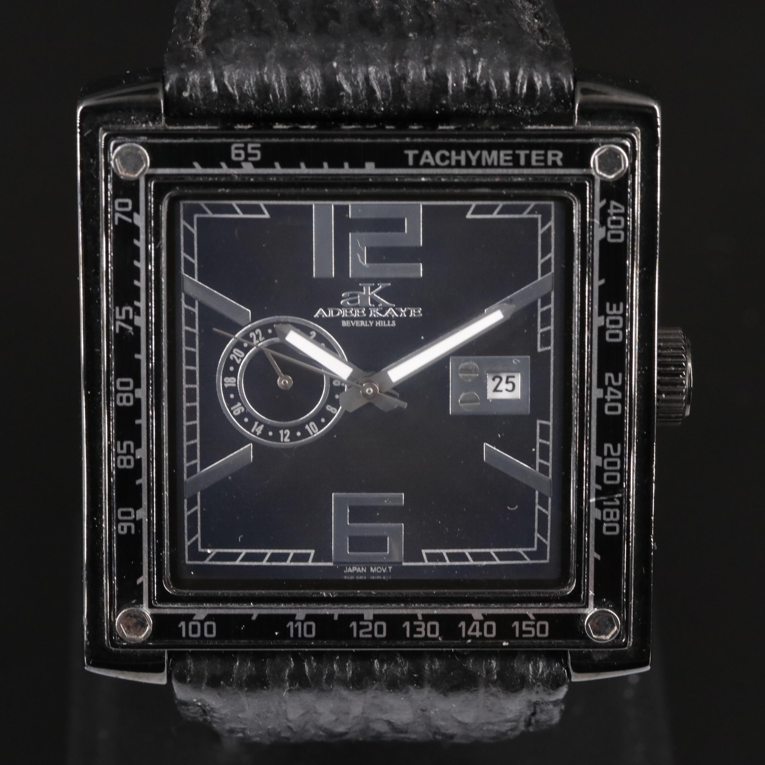 Adee Kaye Beverly Hills Stainless Steel Watch