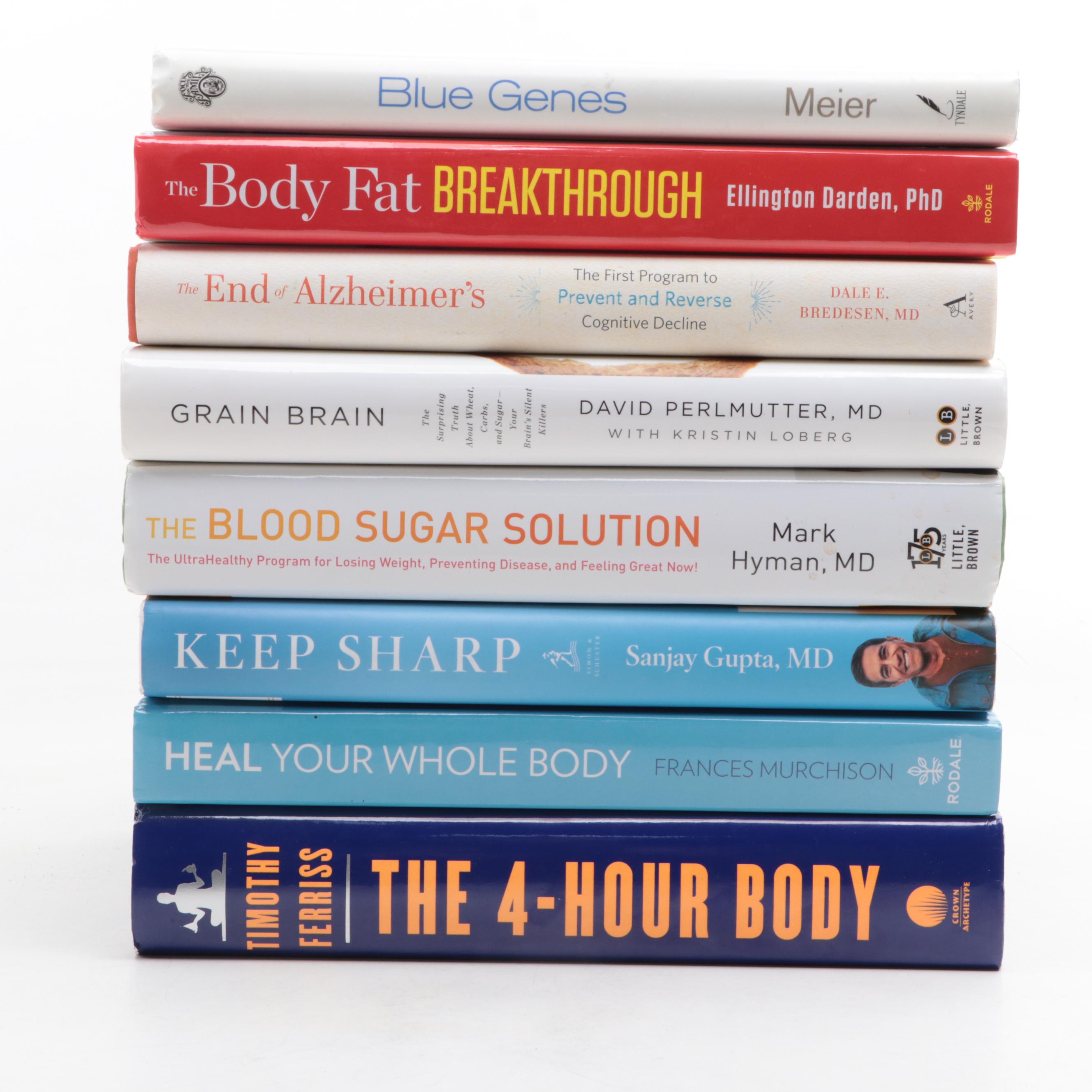 First Edition "The Blood Sugar Solution" by Mark Hyman and More Books