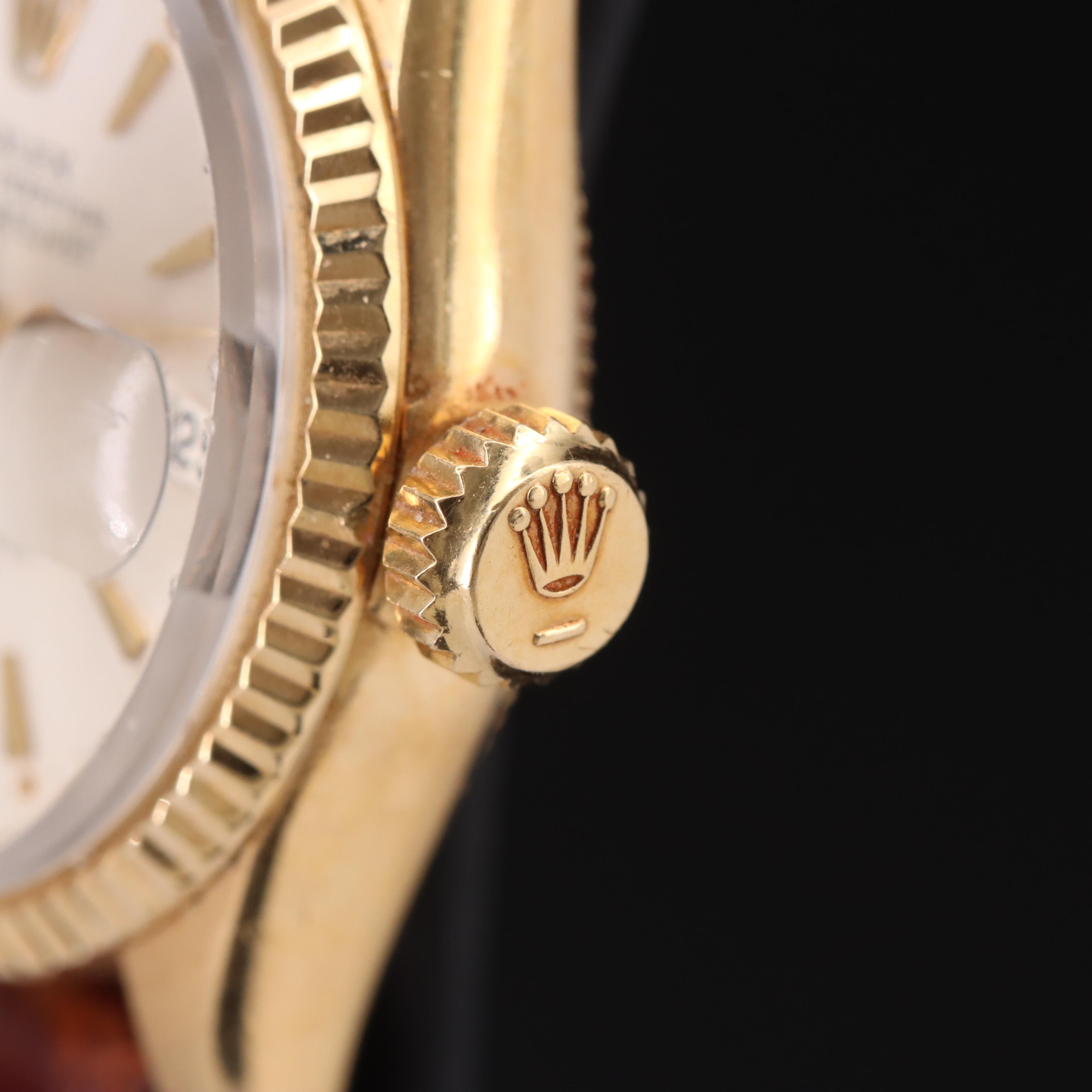 1957 Rolex Oyster Perpetual Lady-Datejust 18K Watch