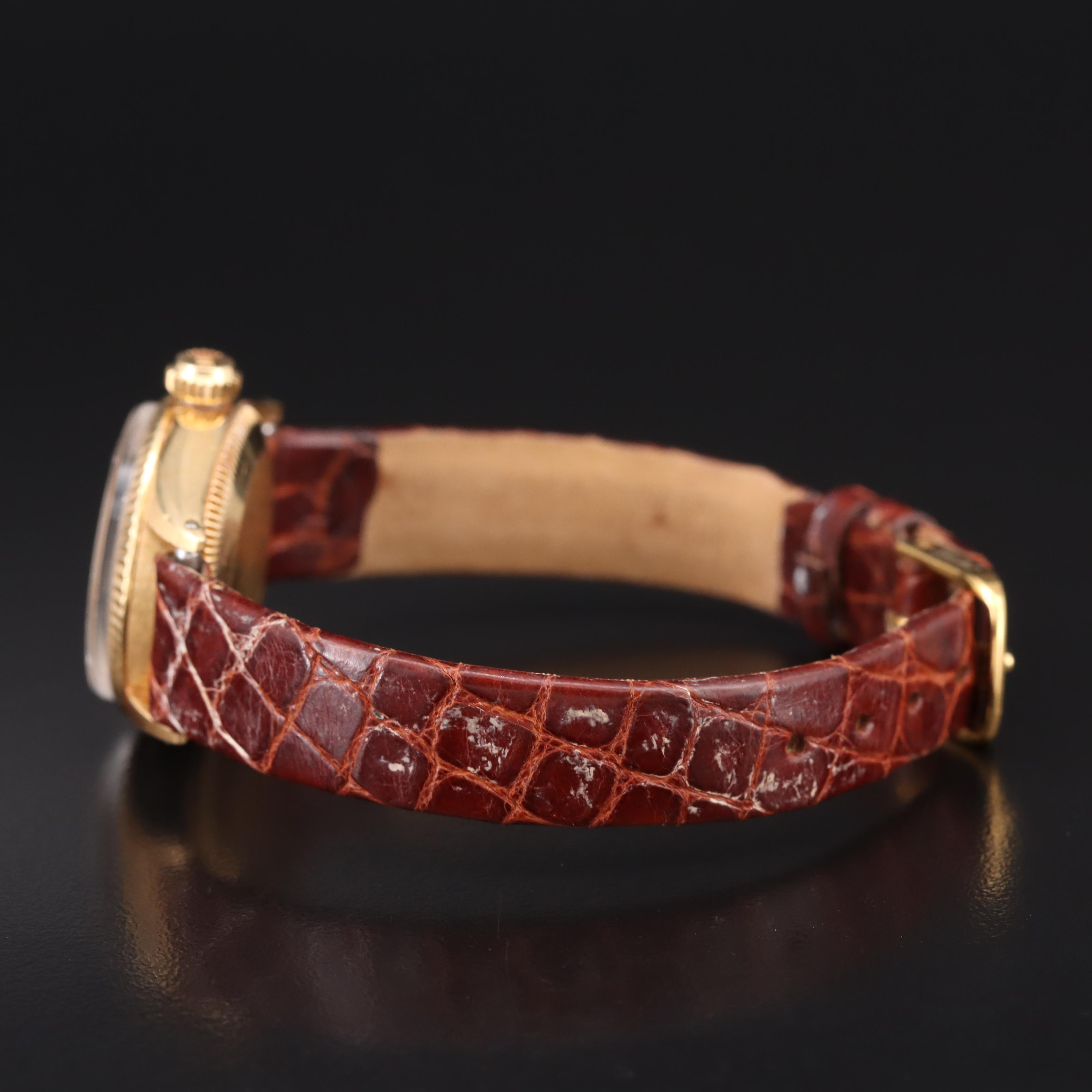 1957 Rolex Oyster Perpetual Lady-Datejust 18K Watch