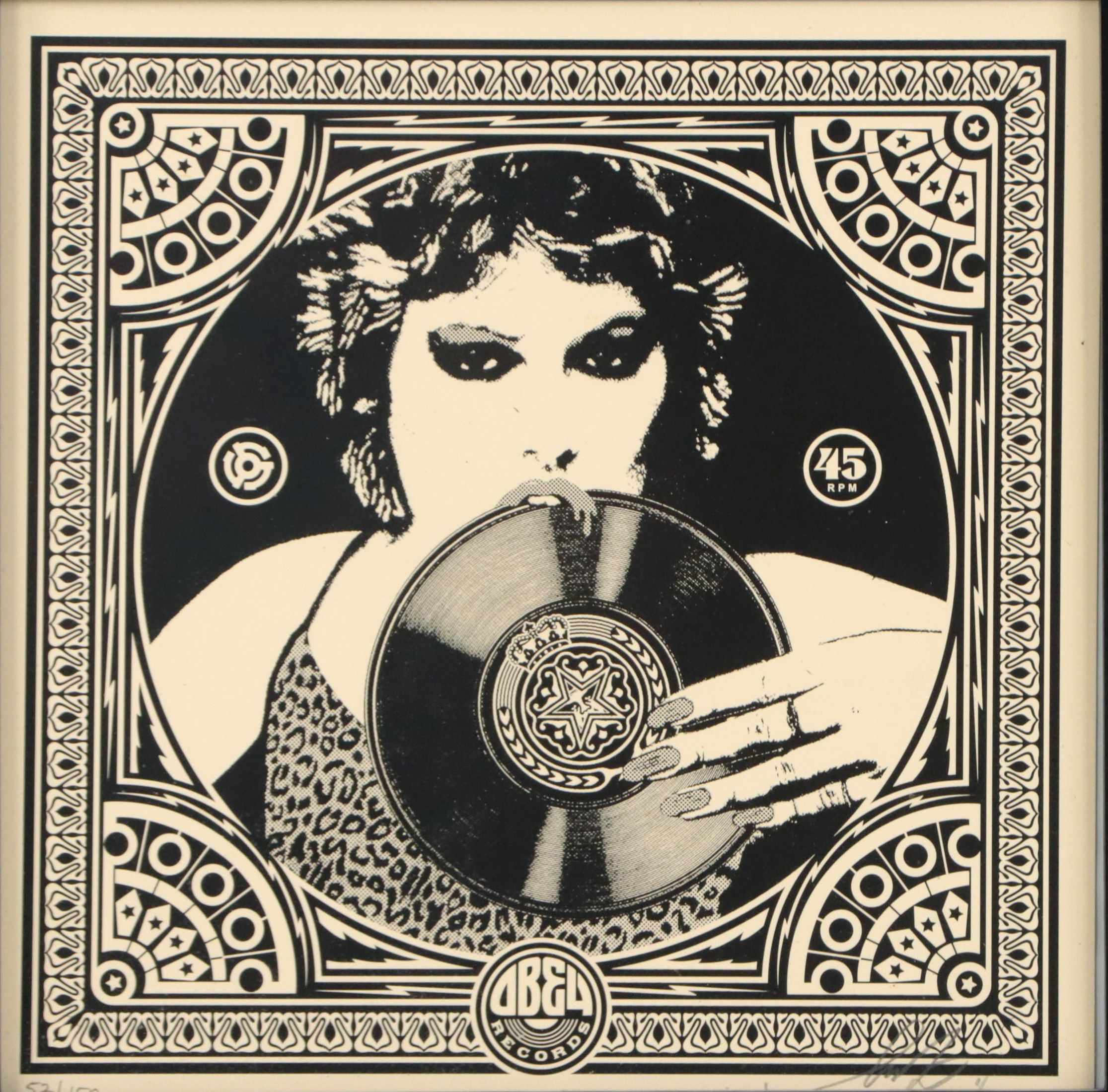Shepard Fairey Serigraph "Obey Punk Girl," 2011
