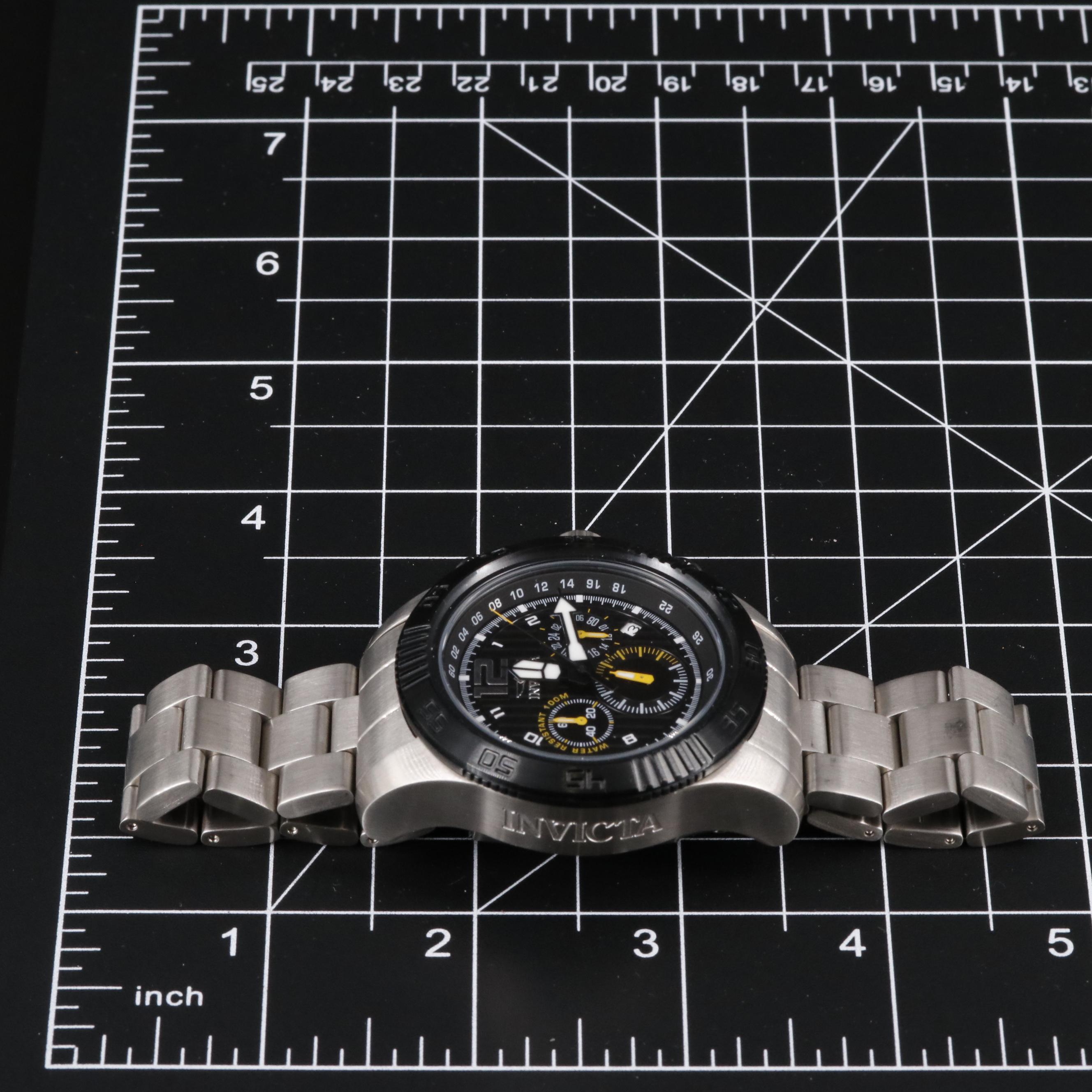 Invicta Stainless Steel Wristatch