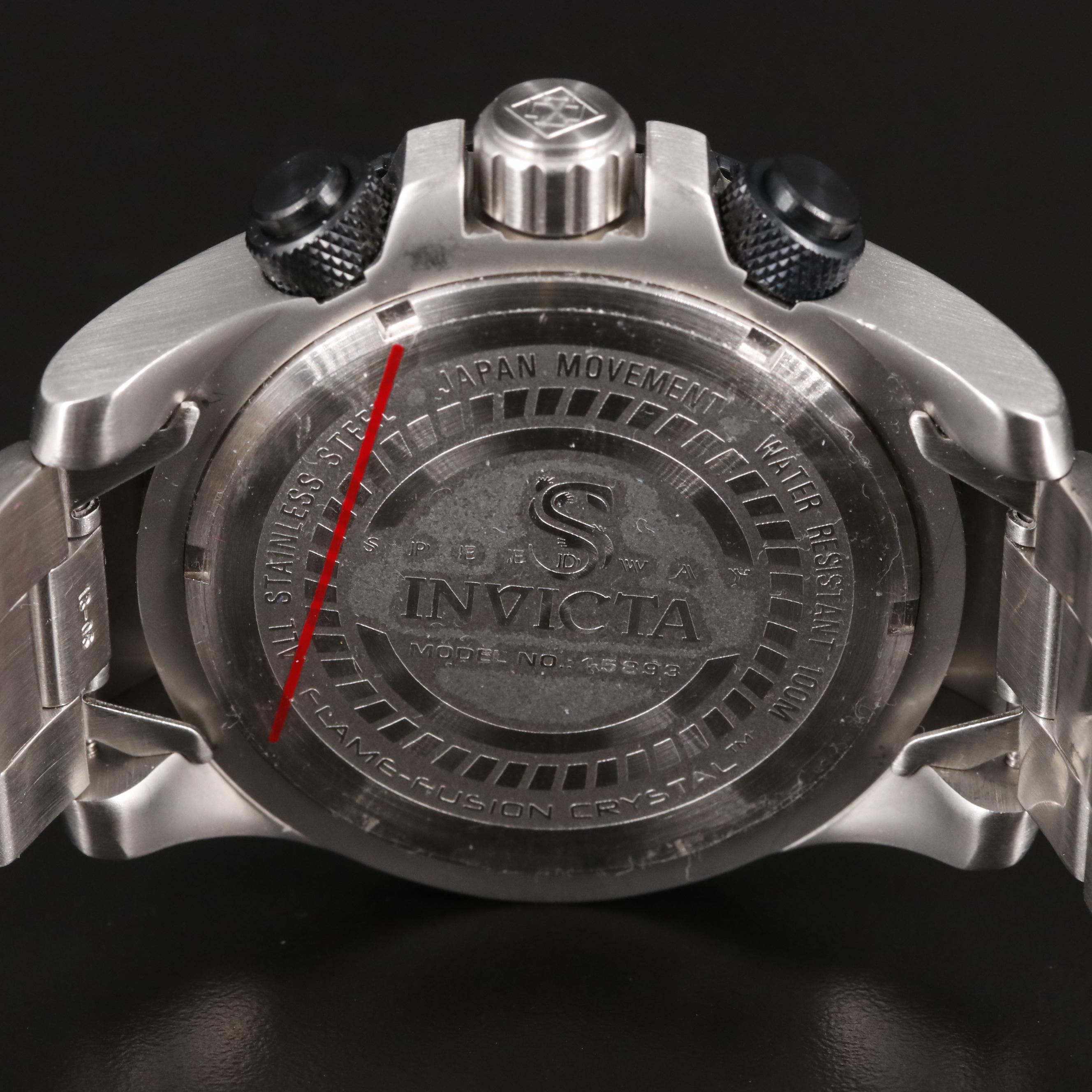 Invicta Stainless Steel Wristatch