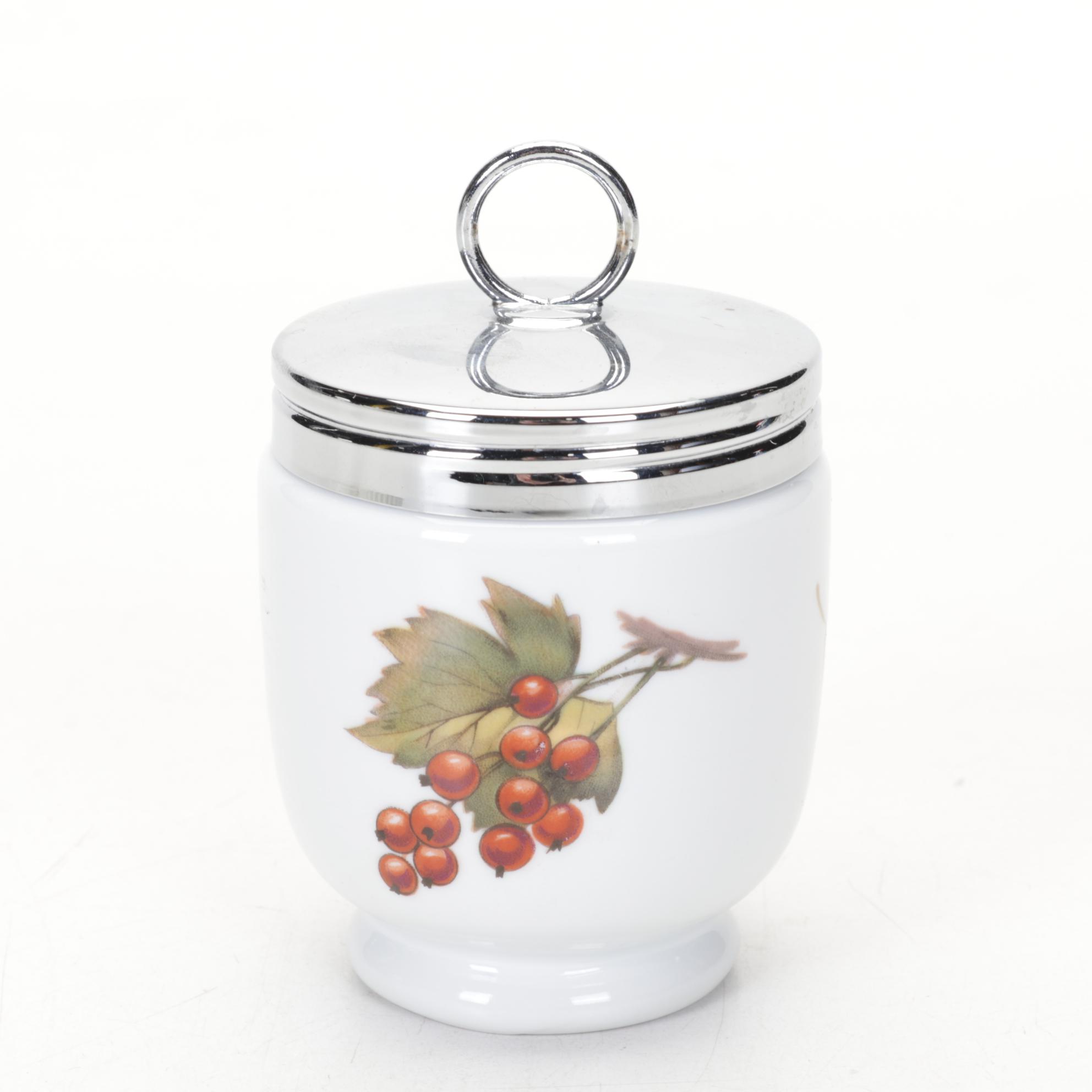 Royal Worcester "Evesham" Porcelain Dinnerware Service for Eight