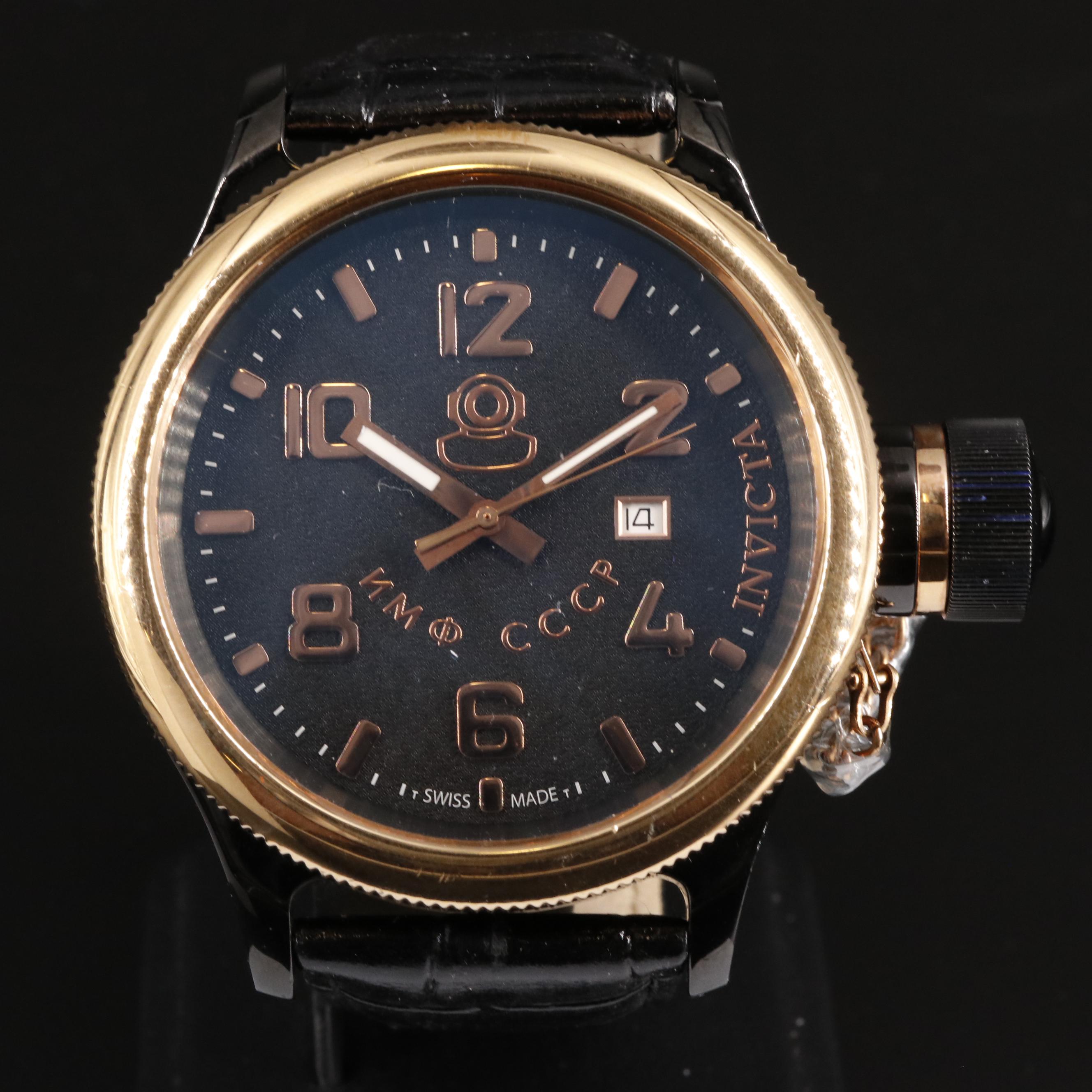 Invicta Russian Diver Stainless Steel Watch