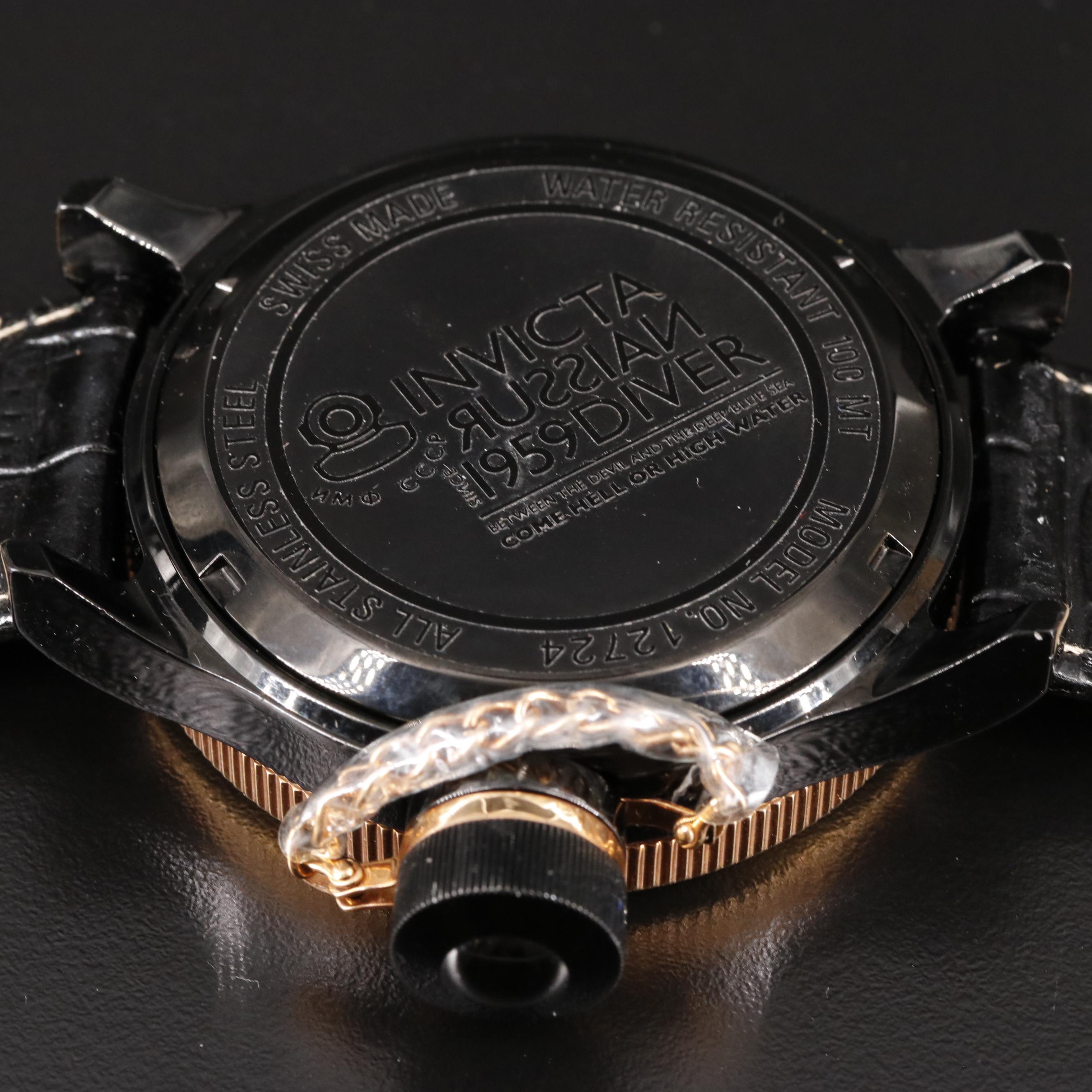 Invicta Russian Diver Stainless Steel Watch