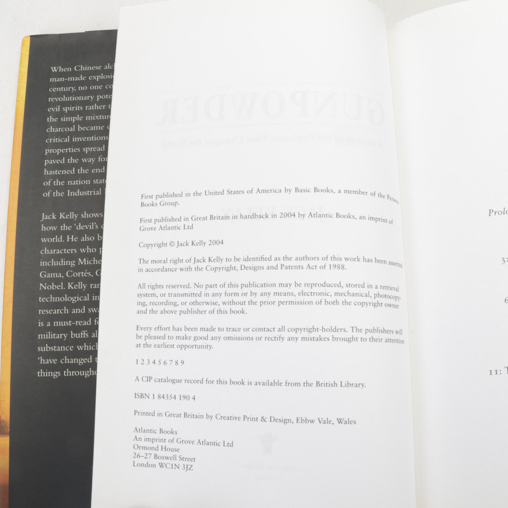 Leather Bound "The Firearms Classics" Library with "Gunpowder" by Jack Kelly