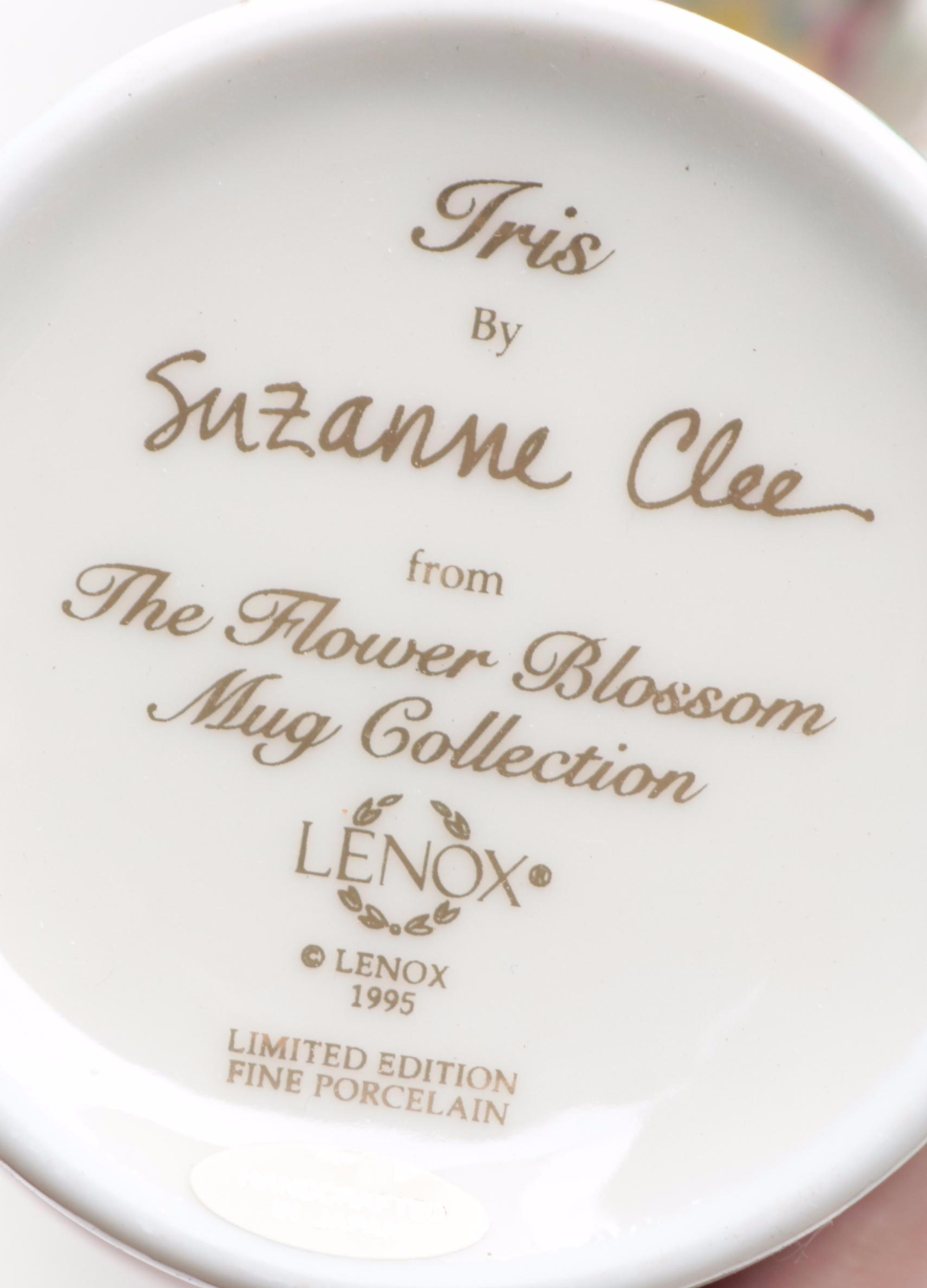 Lenox "The Flower Blossom" Mugs with Other Limited Editing Collector Porcelain