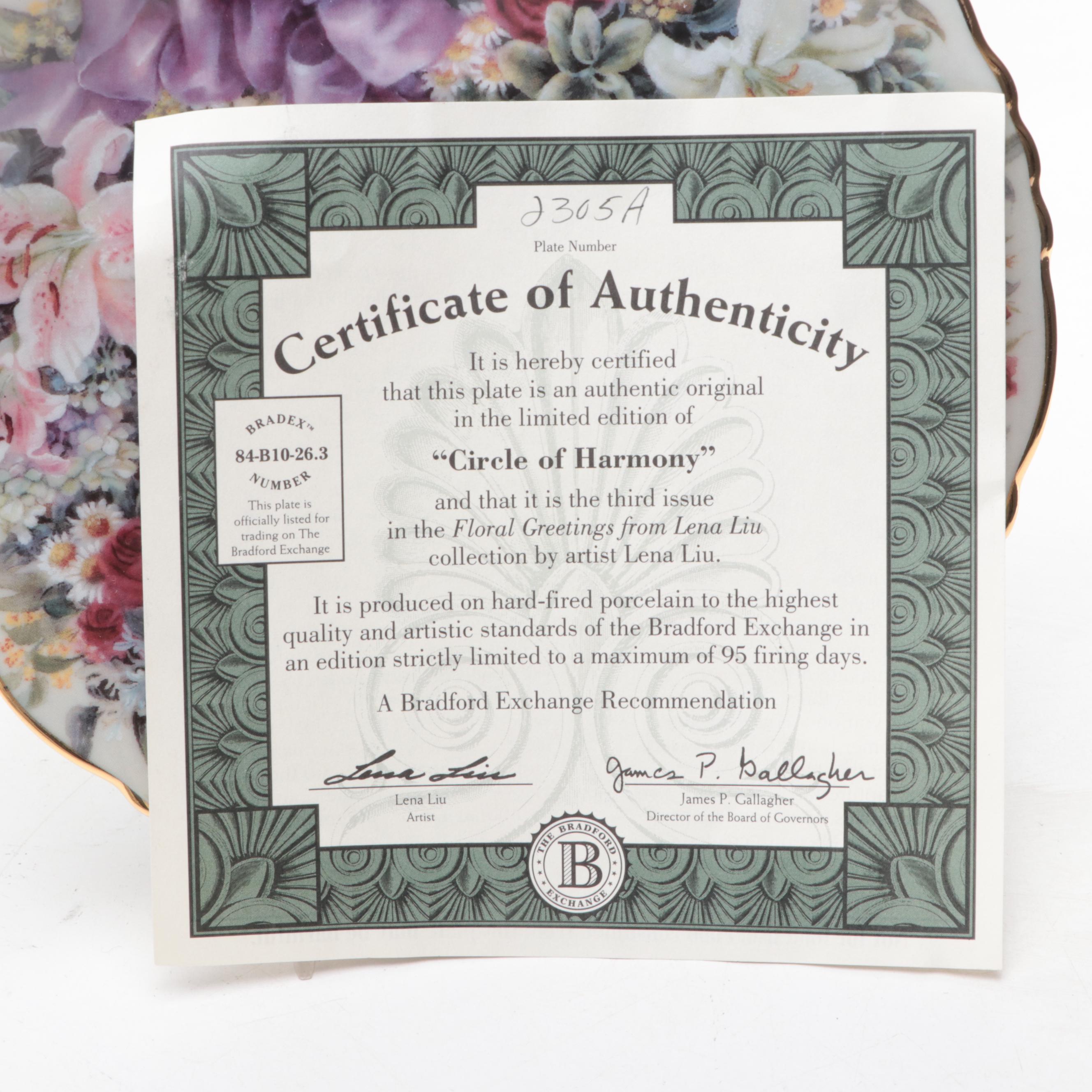 Lenox "The Flower Blossom" Mugs with Other Limited Editing Collector Porcelain