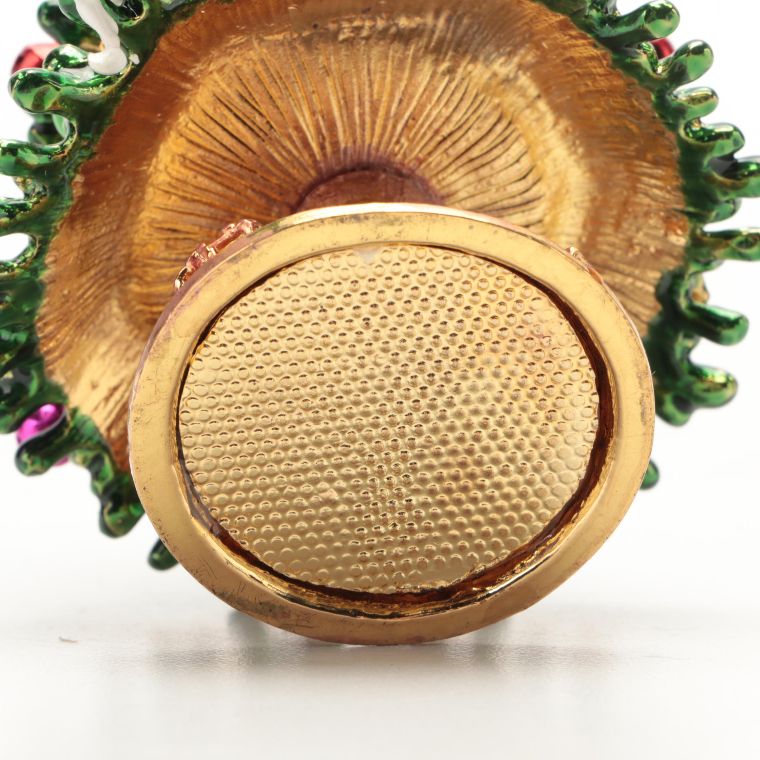 Jere Gingerbread House, Christmas Tree and Snowman Trinket Boxes