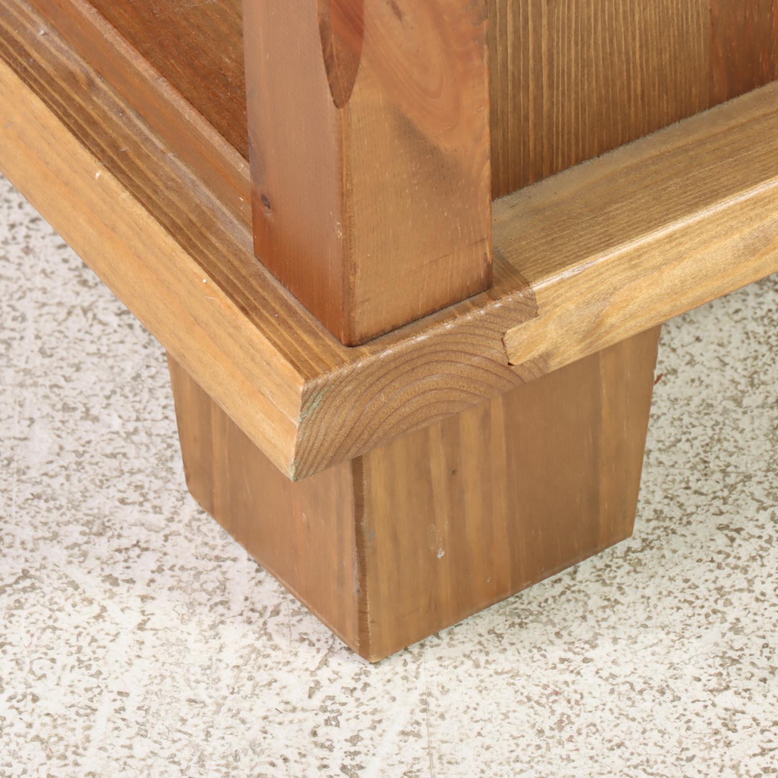 IKEA "Markör" Pine Five-Shelf Open Bookcase