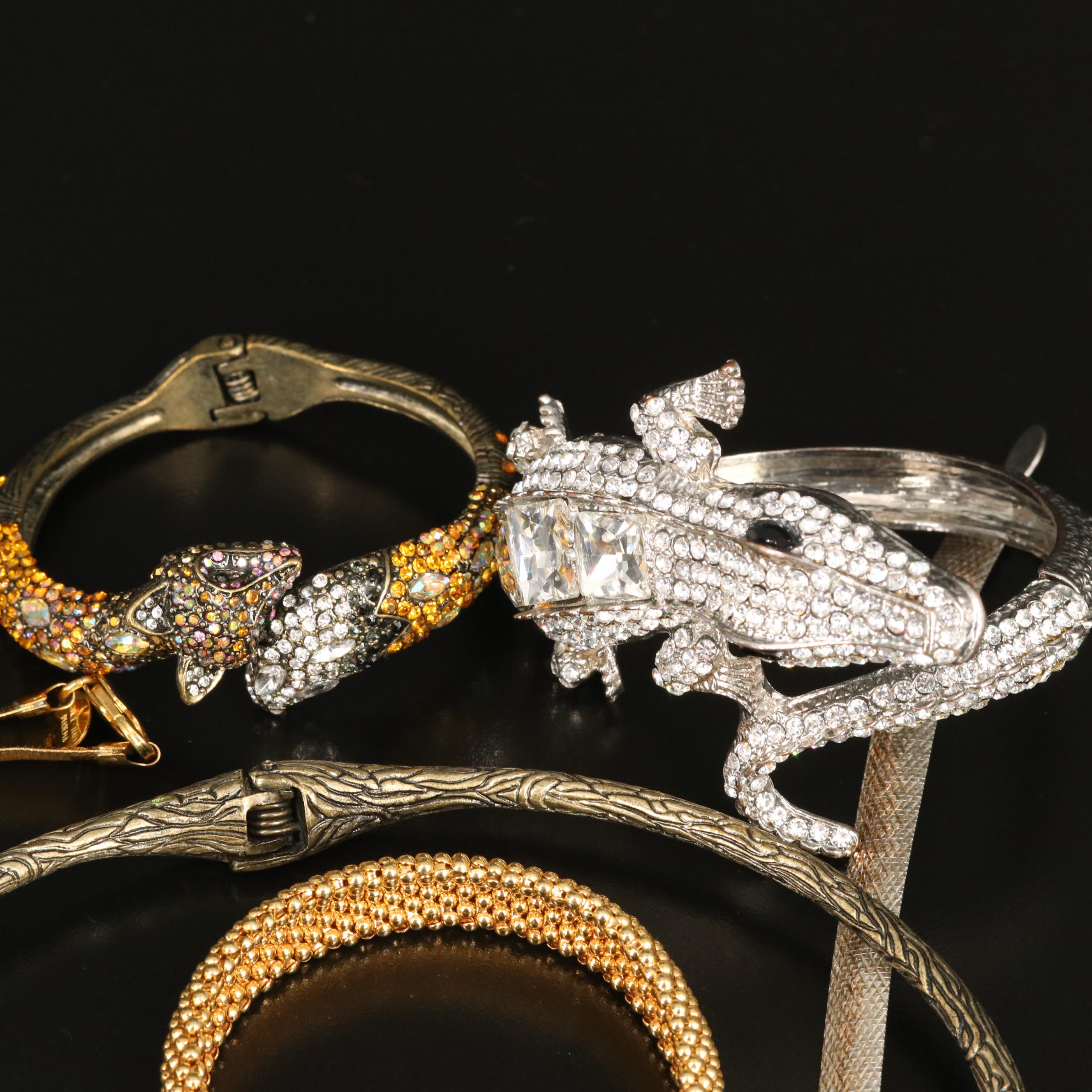Dyadema Bronze Snake and Betsey Johnson Fox Featured in Animal Jewelry