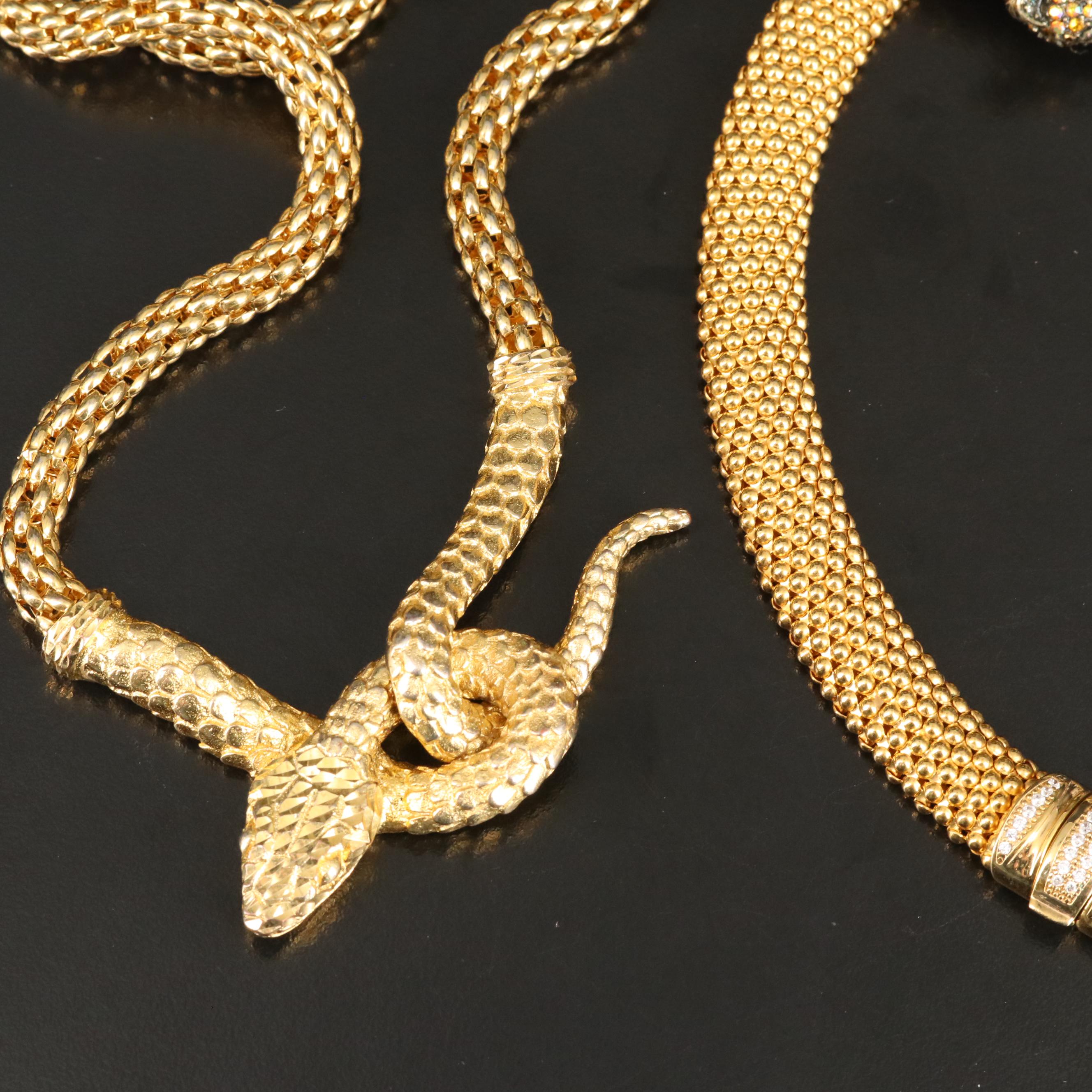 Dyadema Bronze Snake and Betsey Johnson Fox Featured in Animal Jewelry