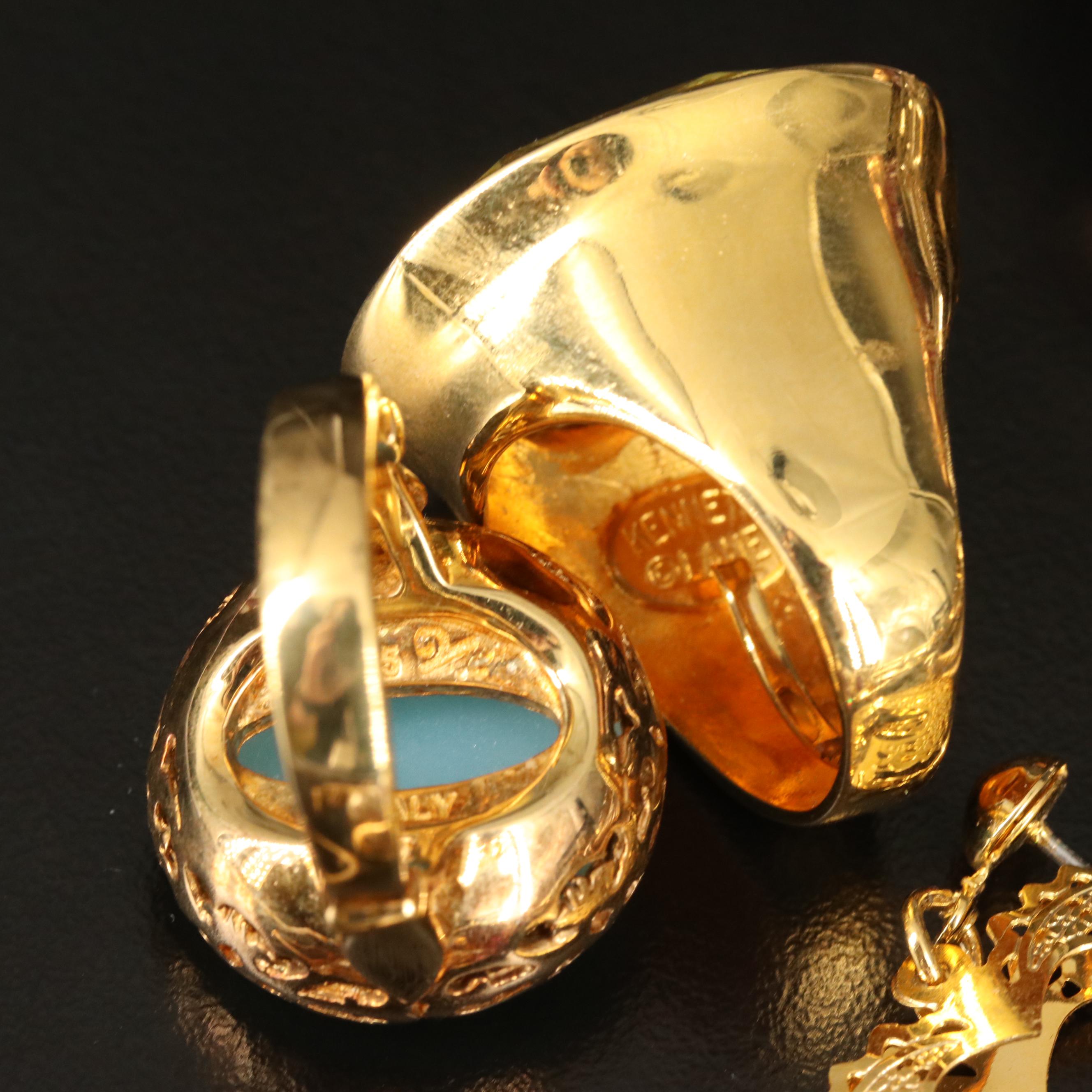 Dyadema Bronze Bracelet, Kenneth Jay Lane Ring and Sterling Featured in Jewelry