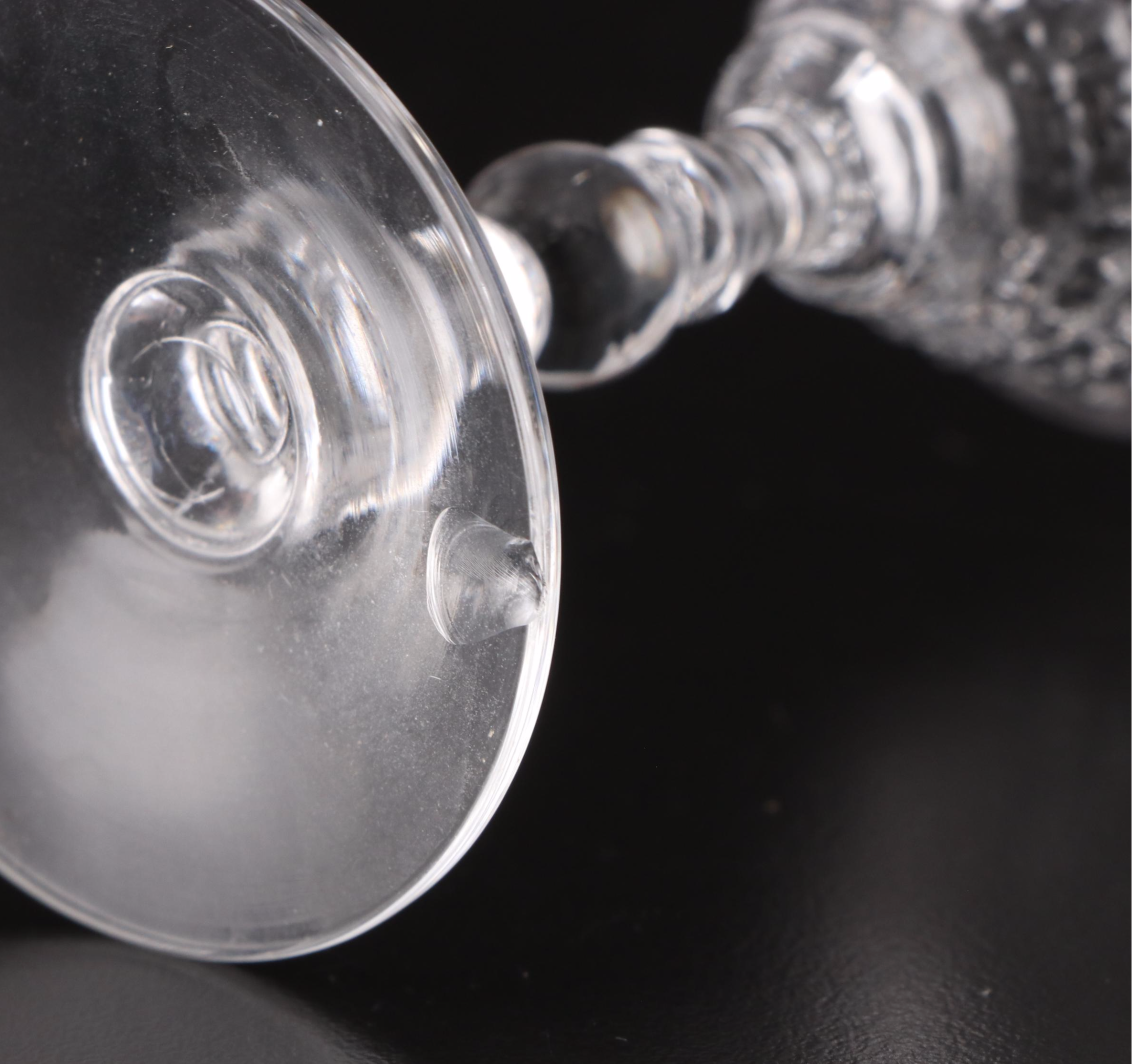 Duncan & Miller "Teardrop Clear" Glass Dinnerware with Other Silver Plate Trays