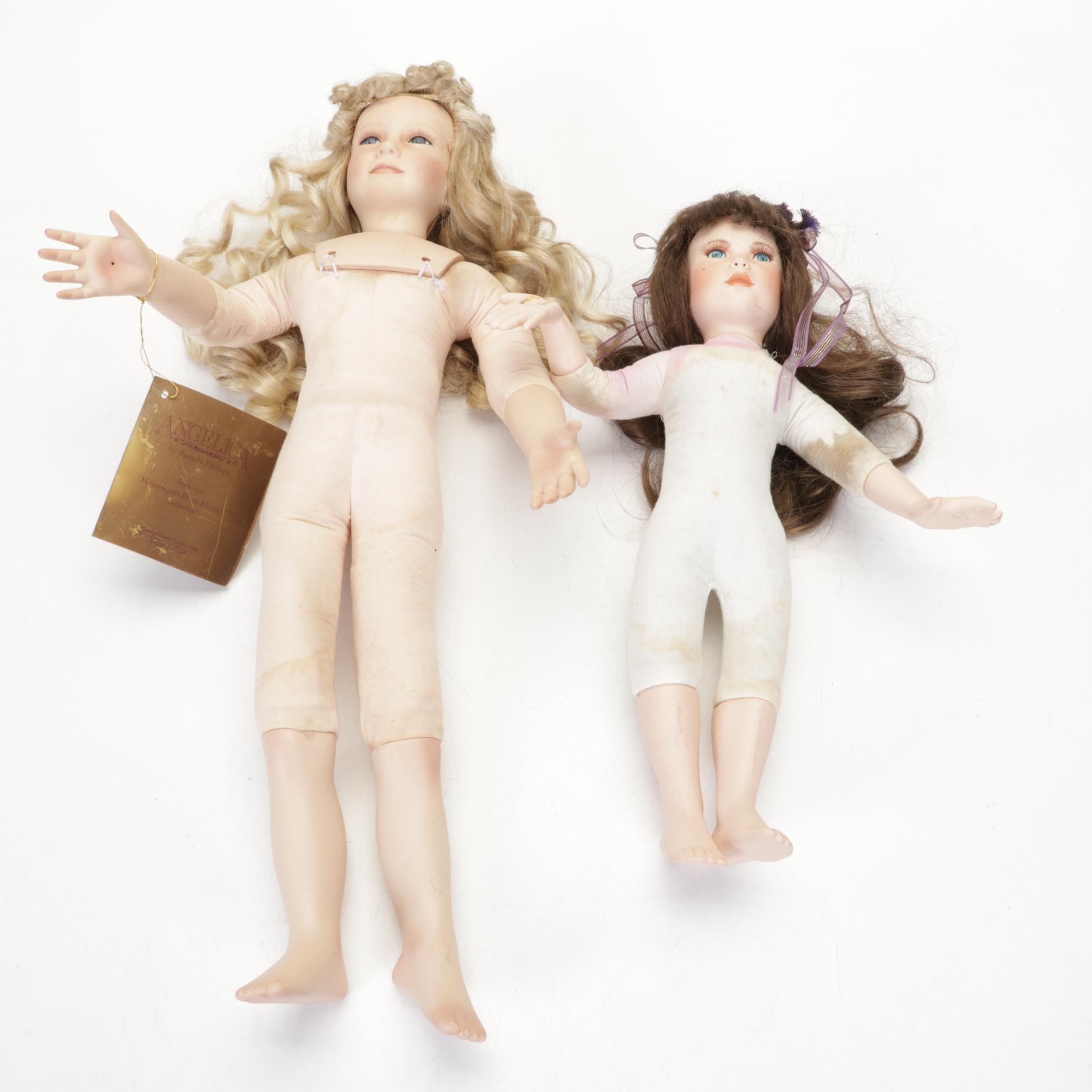 Bisque, Penny, and Porcelain Dolls with Matryoshka Dolls, Miniatures, and More