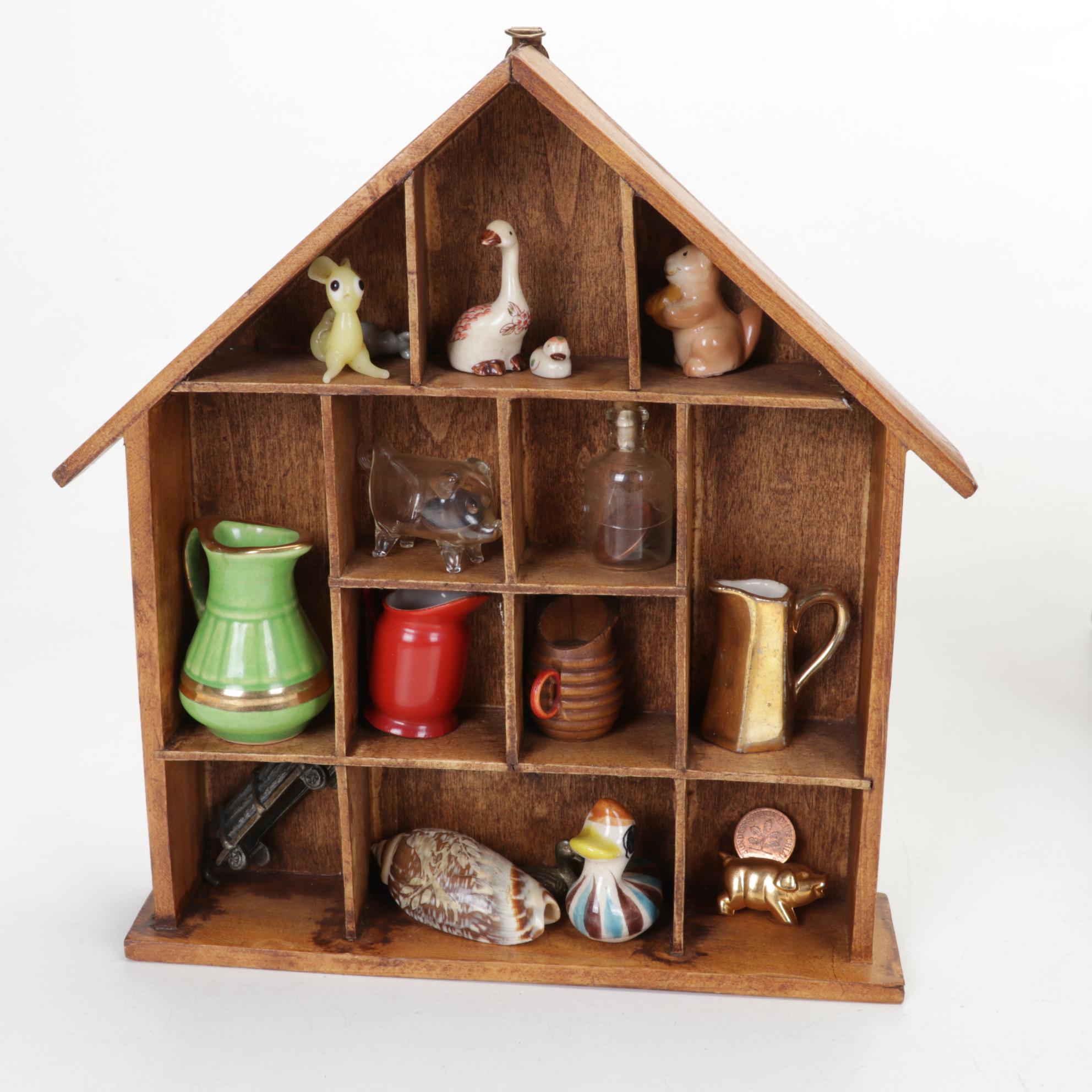 Bisque, Penny, and Porcelain Dolls with Matryoshka Dolls, Miniatures, and More