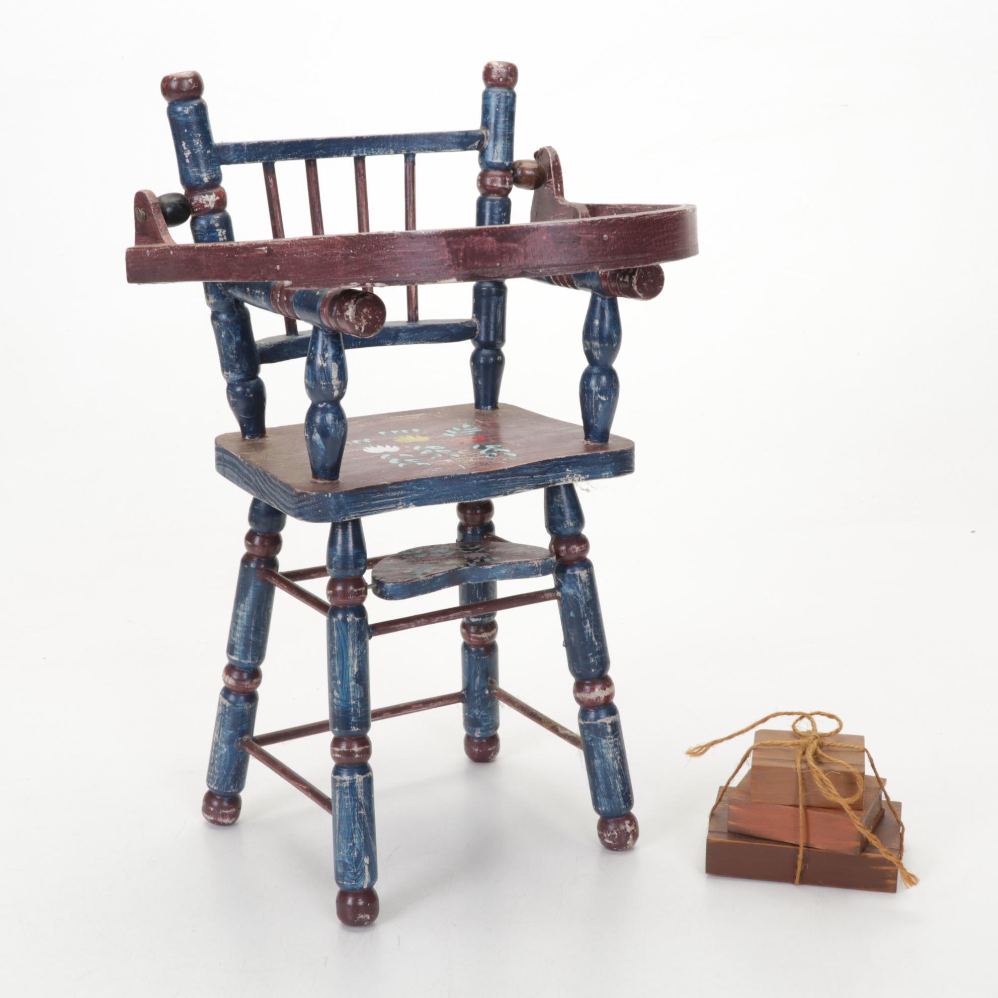 Bisque, Penny, and Porcelain Dolls with Matryoshka Dolls, Miniatures, and More