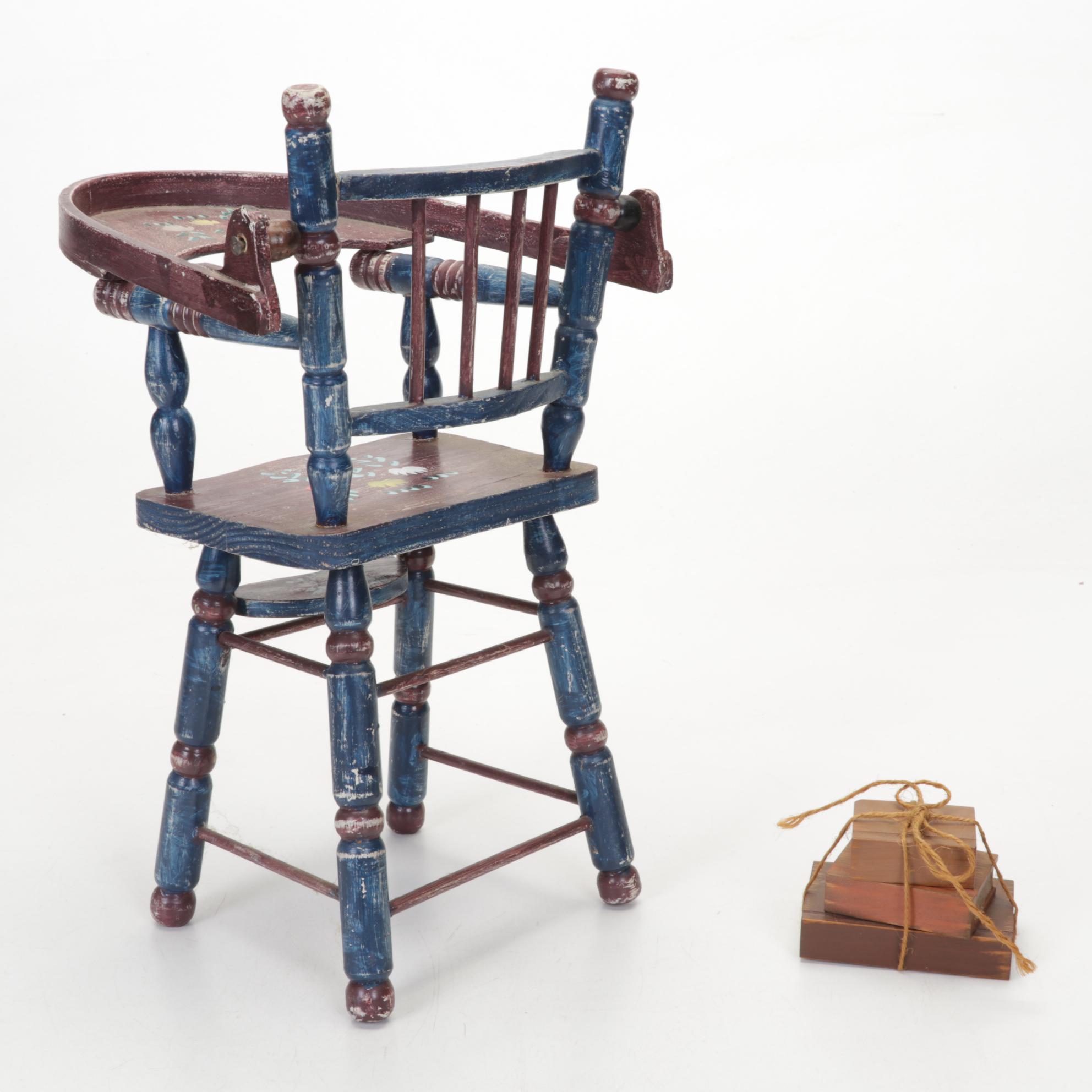 Bisque, Penny, and Porcelain Dolls with Matryoshka Dolls, Miniatures, and More