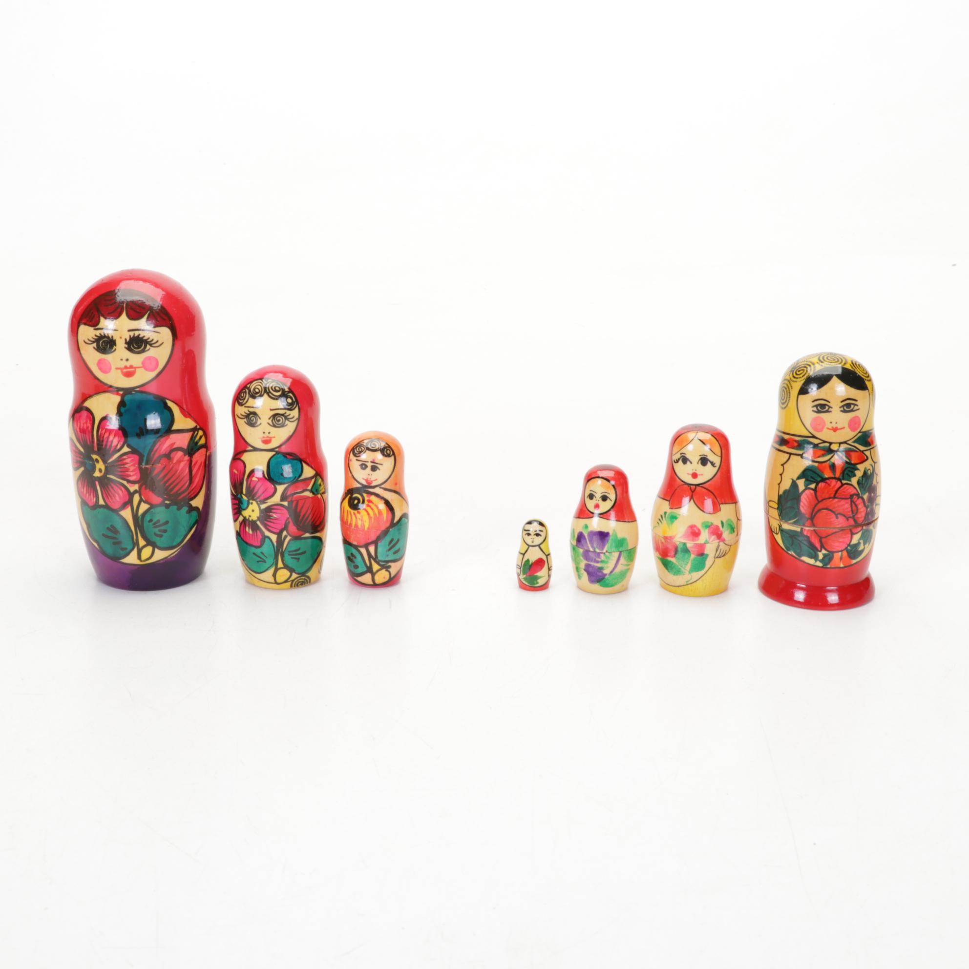 Bisque, Penny, and Porcelain Dolls with Matryoshka Dolls, Miniatures, and More