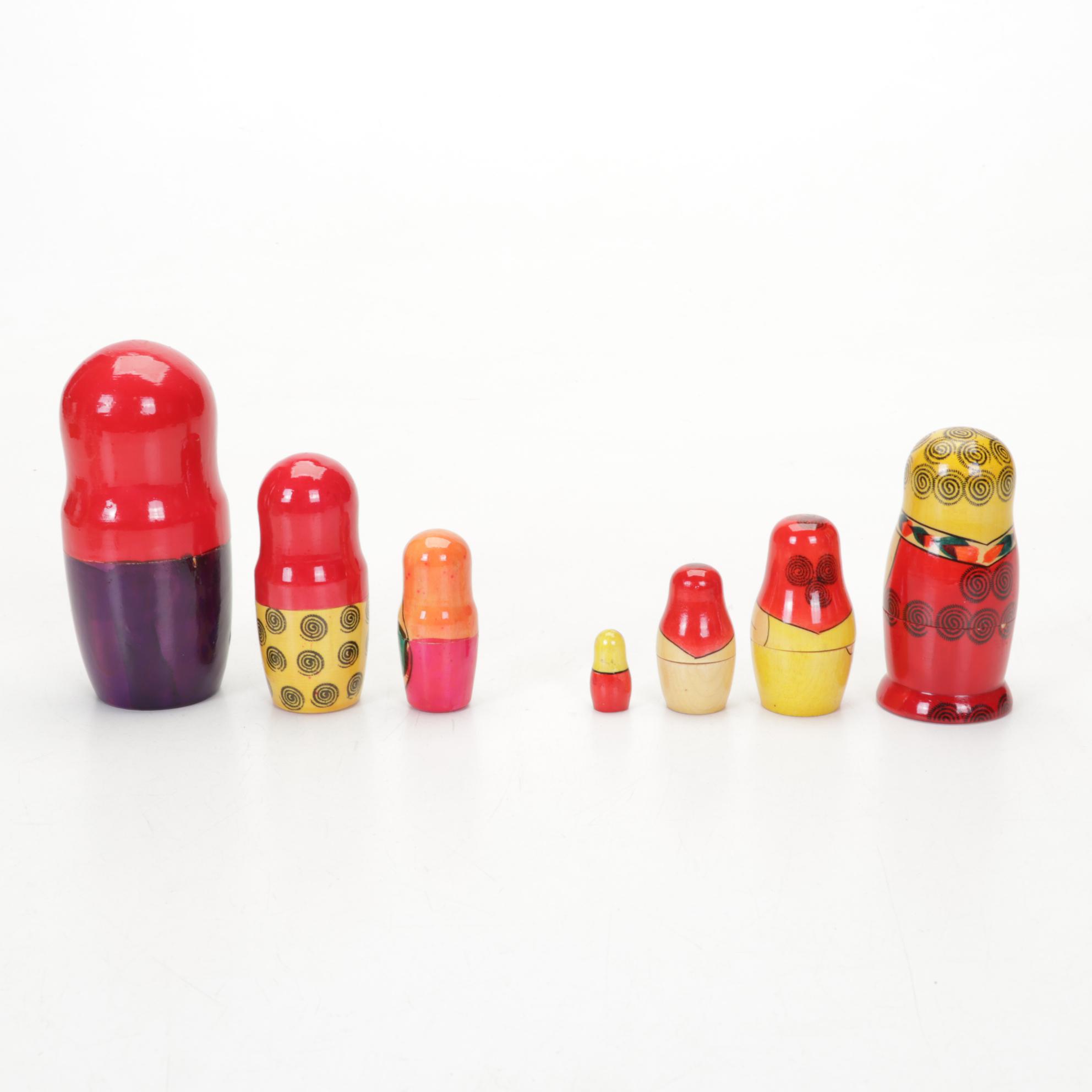 Bisque, Penny, and Porcelain Dolls with Matryoshka Dolls, Miniatures, and More