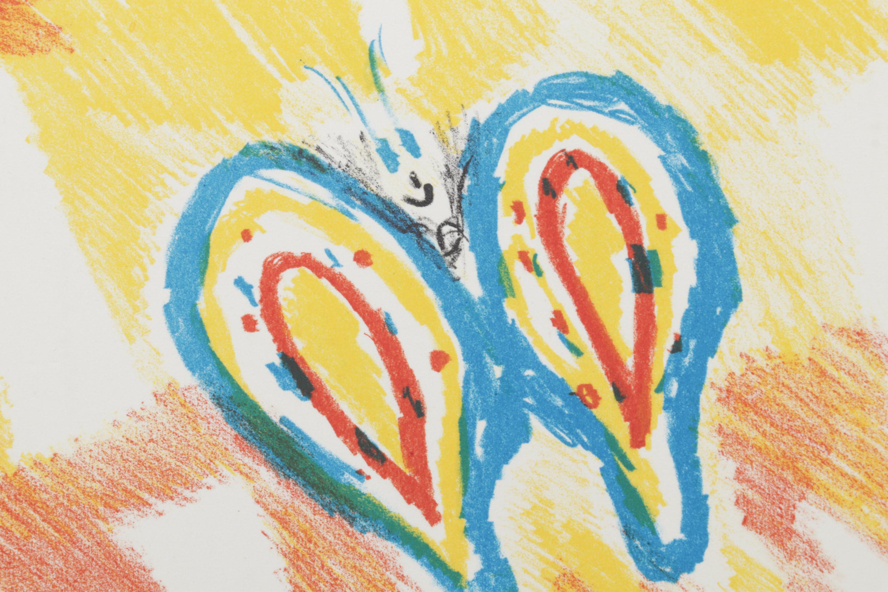 Sidney Chafetz Color Lithograph "Amy Greets the Dawn," 1988