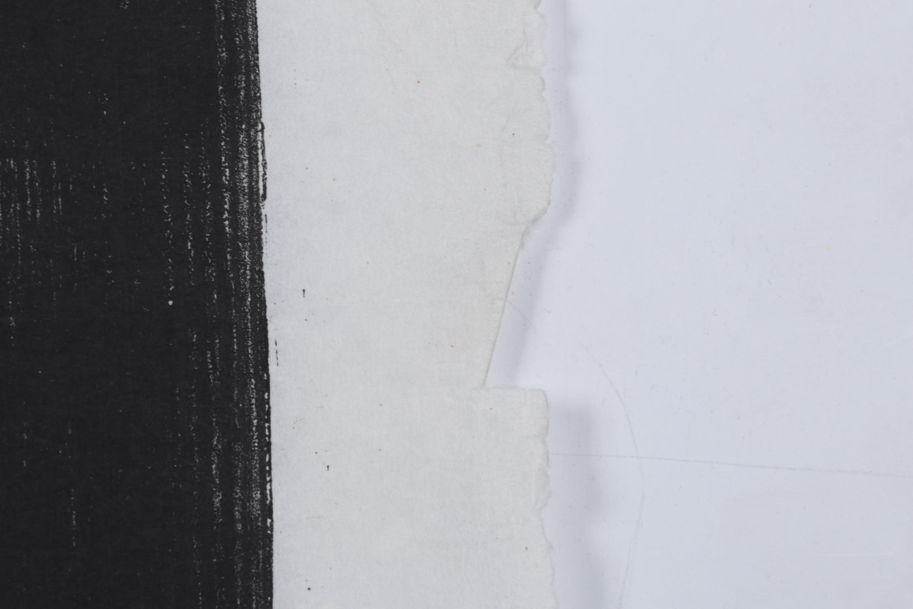 Sidney Chafetz Woodcut "Robert Lowell," 1967