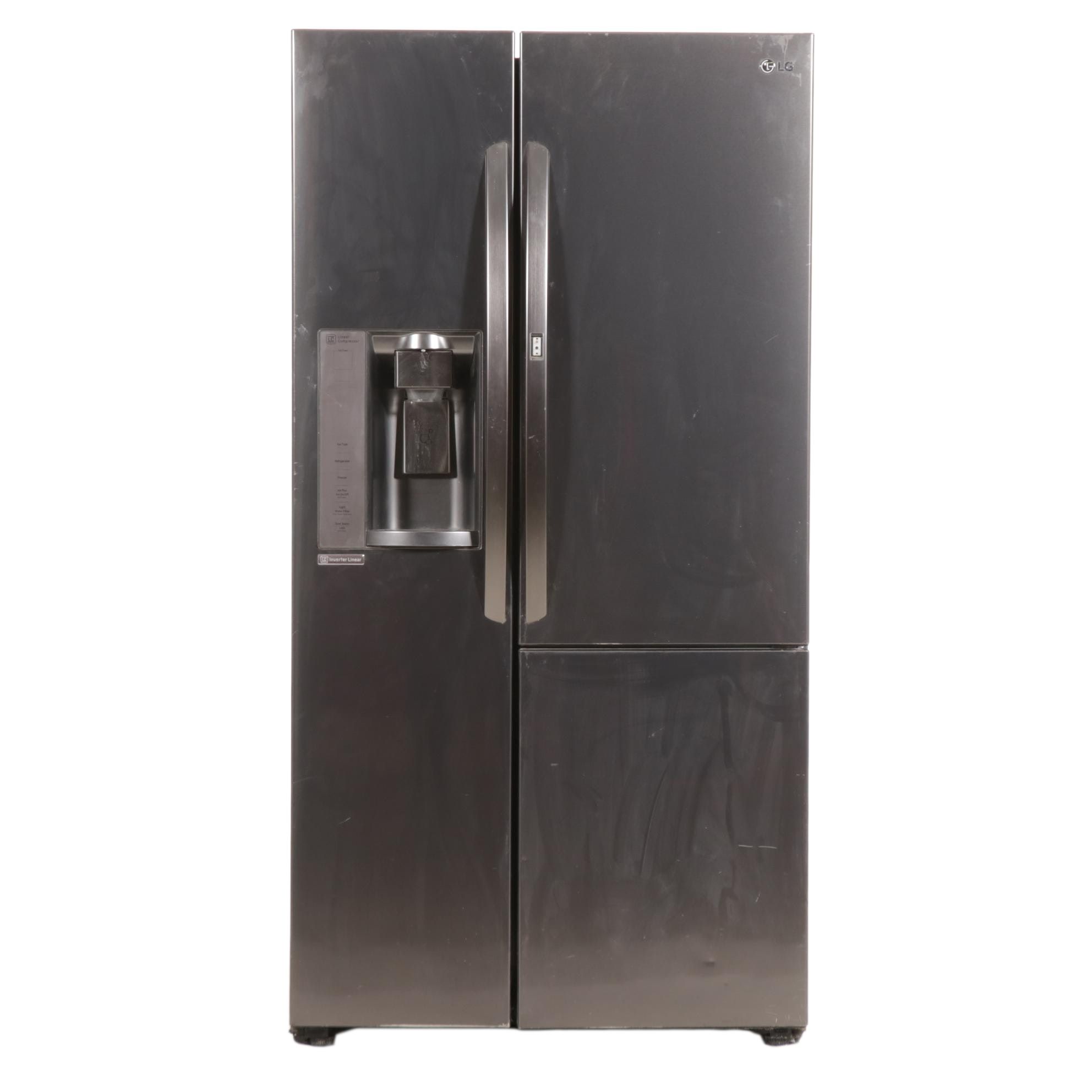 LG 26 Cu. Ft. Graphite French Door Side by Side Refrigerator