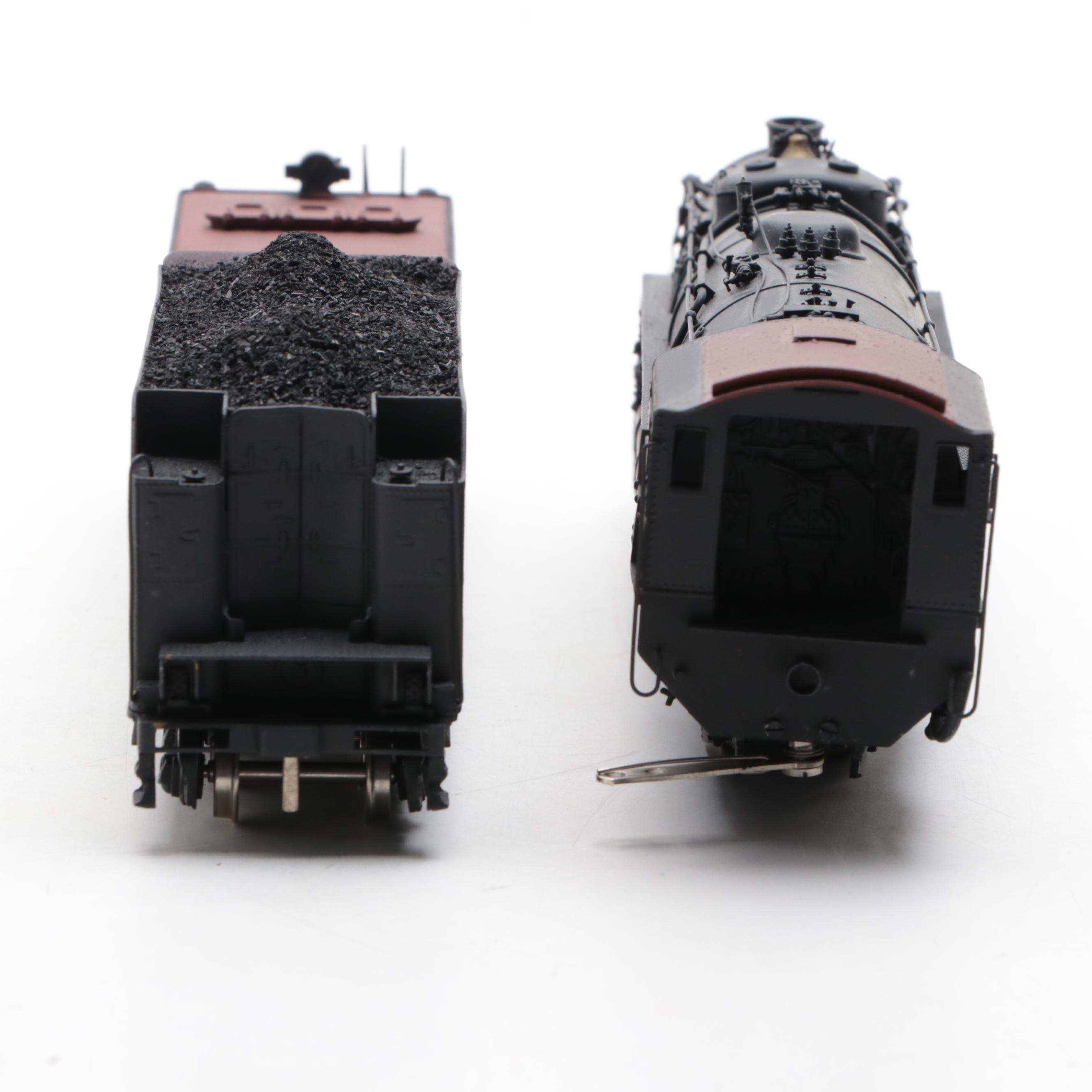 N.J Custom Brass Western Maryland HO Scale Locomotive and Coal Car