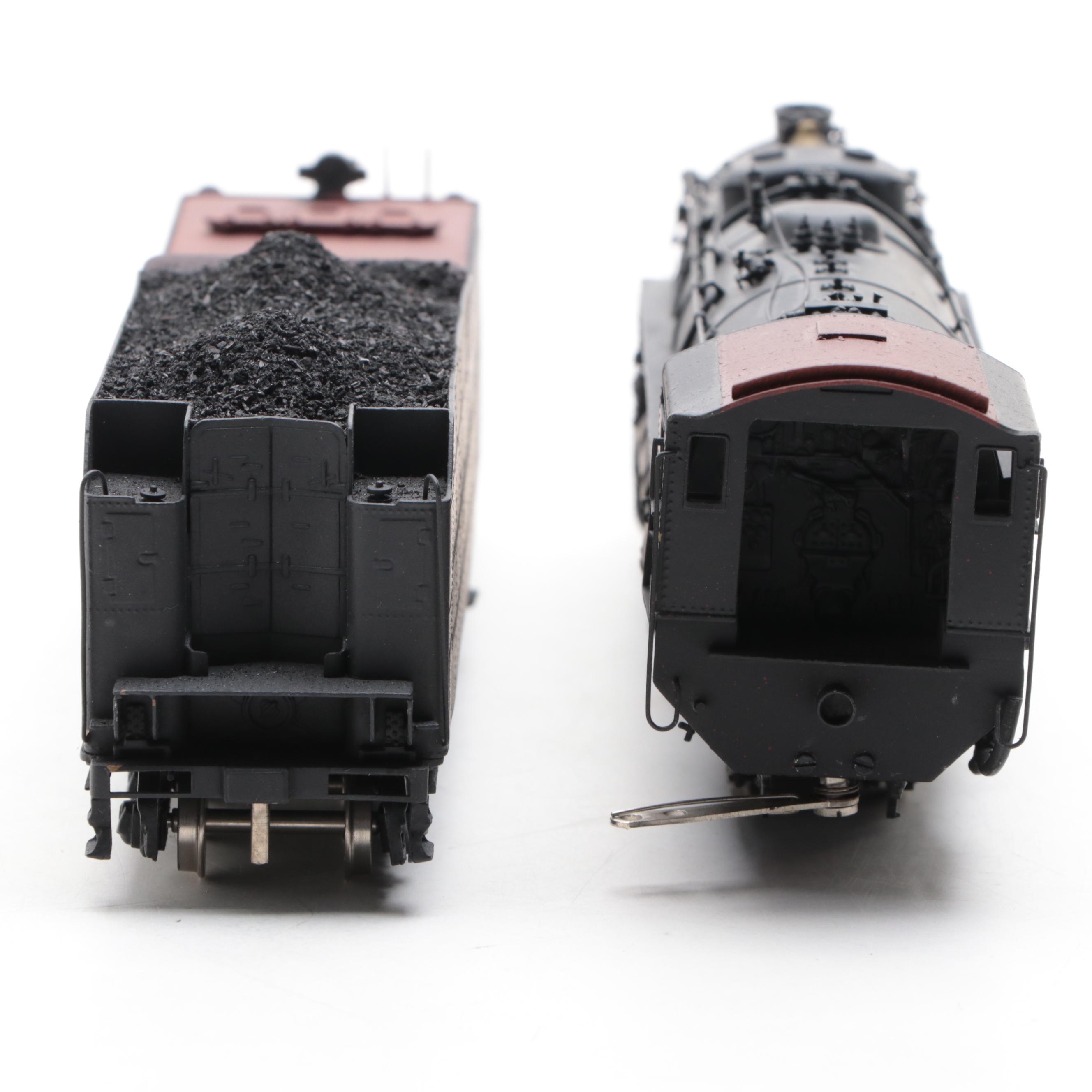 N.J Custom Brass Western Maryland HO Scale Locomotive and Coal Car