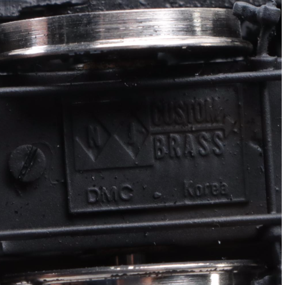 N.J Custom Brass Western Maryland HO Scale Locomotive and Coal Car